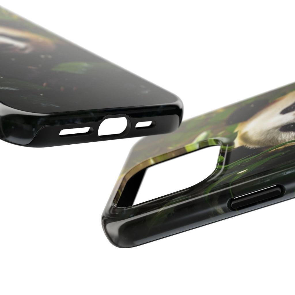 Smiling Panda Theme Phone Cases for iPhones & Samsung Phones
