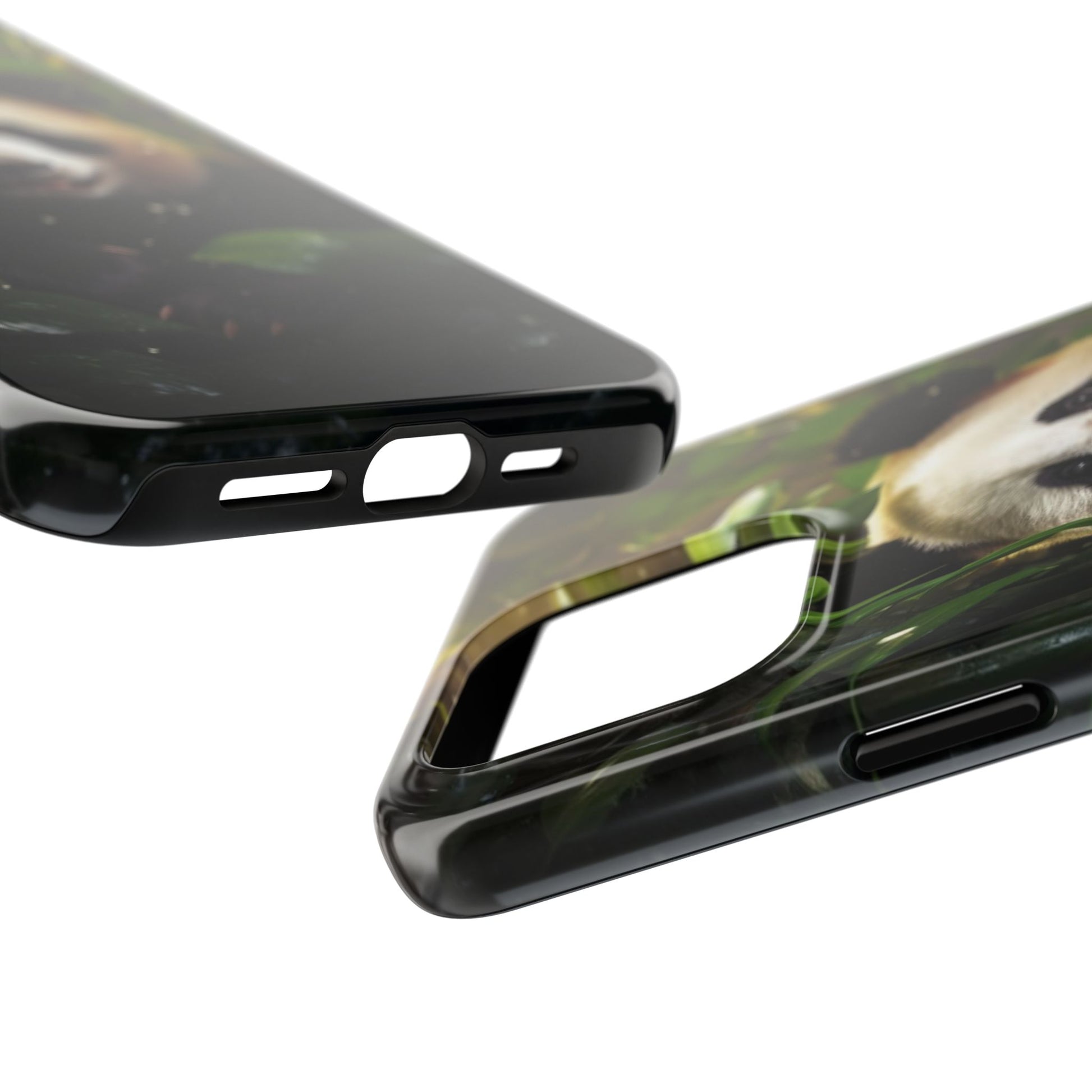 Smiling Panda Theme Phone Cases for iPhones & Samsung Phones