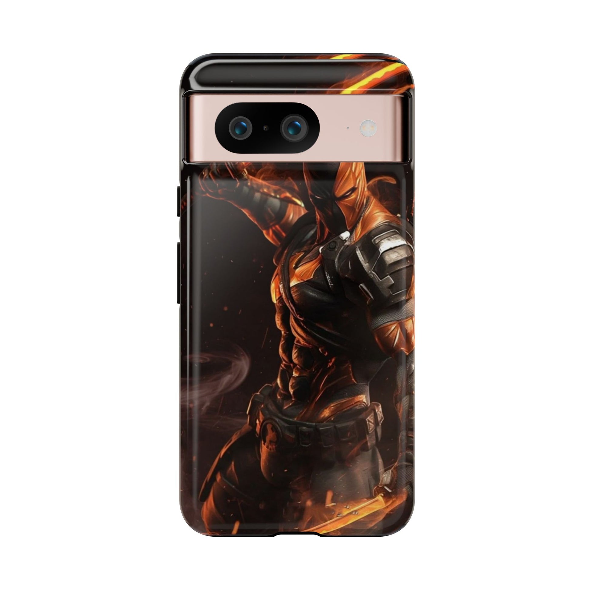 DC Comics Death Stroke Tough Cases for iPhones, Samsung, and Pixel