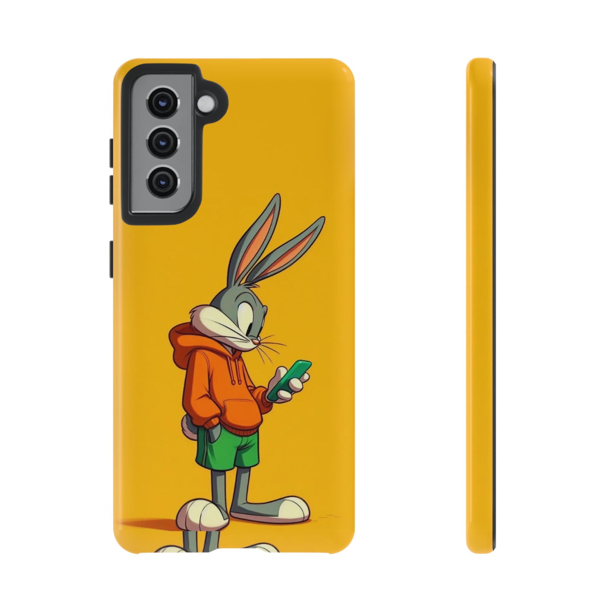 Bugs Bunny Tough Cases for iPhones, Samsung, and Pixel