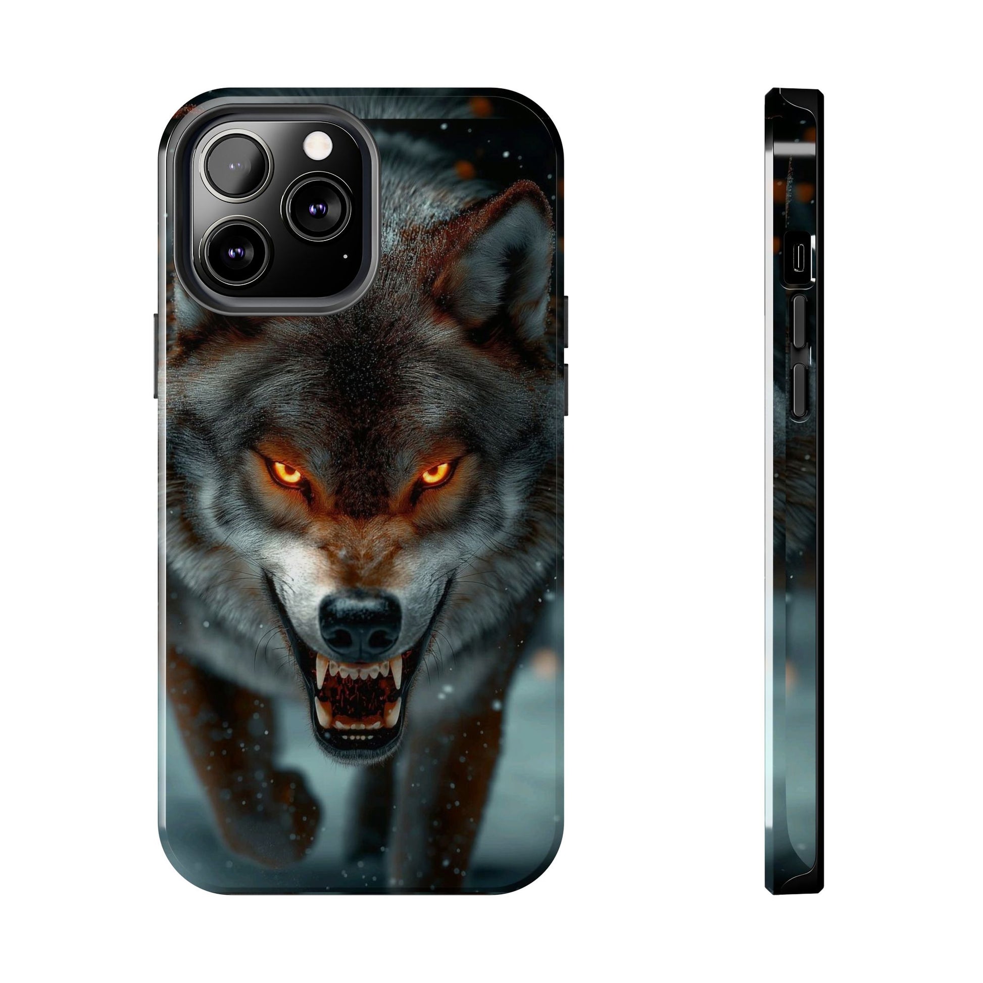 Alpha Male Wolf Themed Tough Phone Cases for Iphones & Samsung Phones