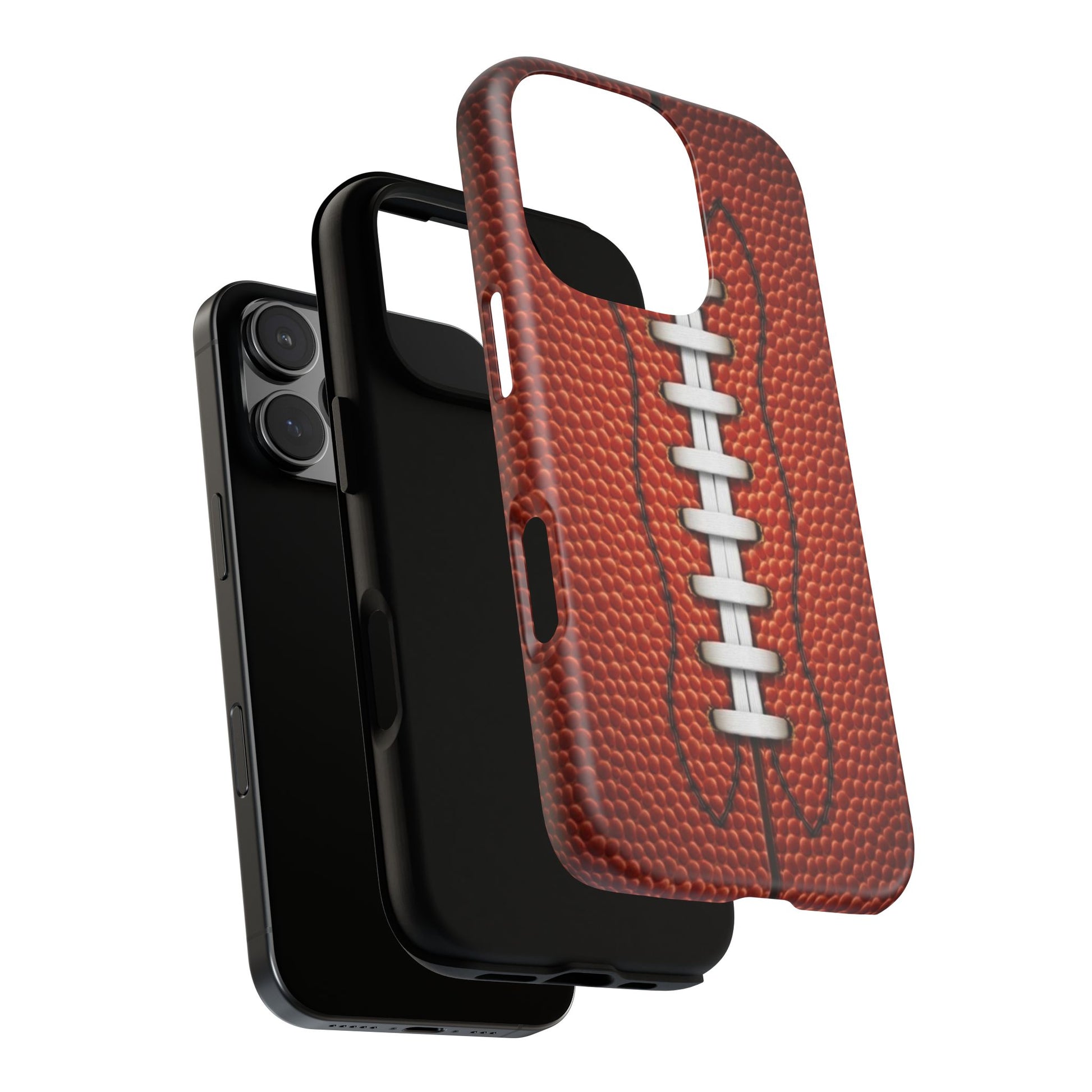 Football Pigskin Print Tough Cases for iPhones, Samsung, and Pixel
