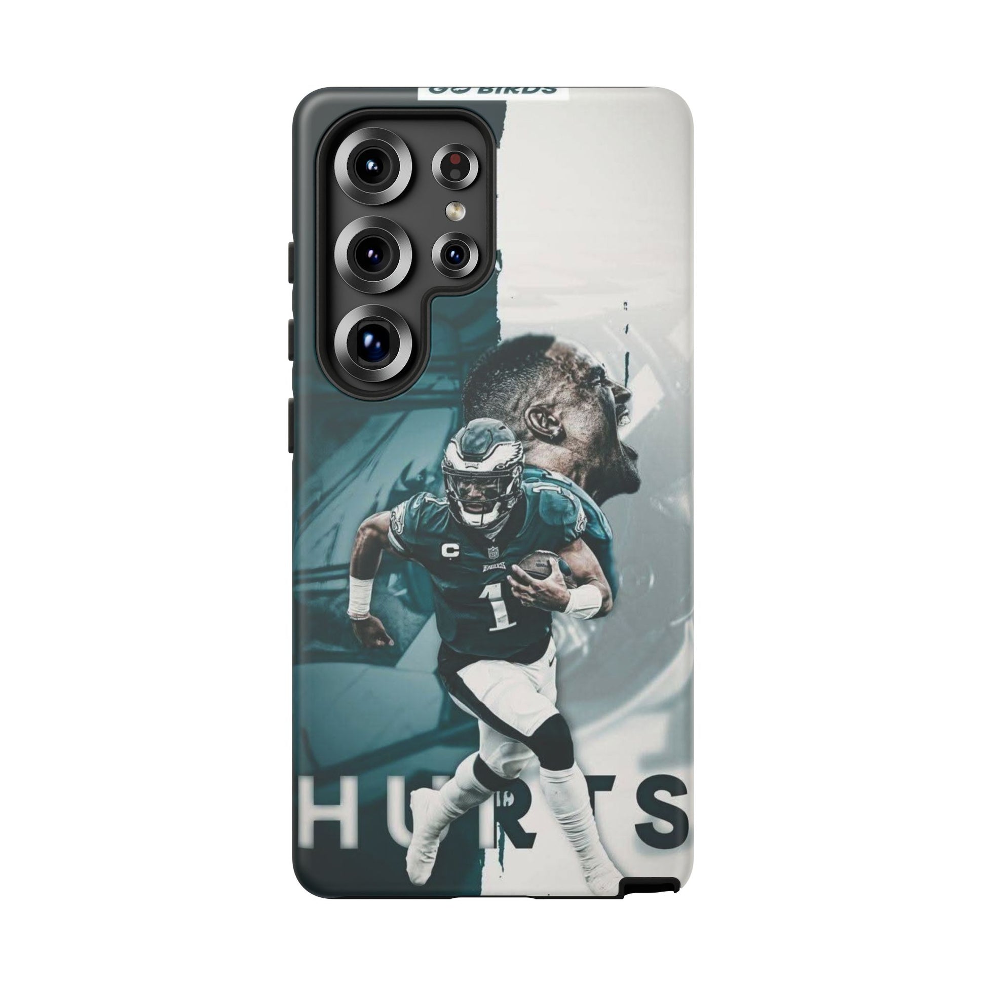Jalen Hurts Eagles Football Tough Cases for iPhones, Samsung, and Pixel