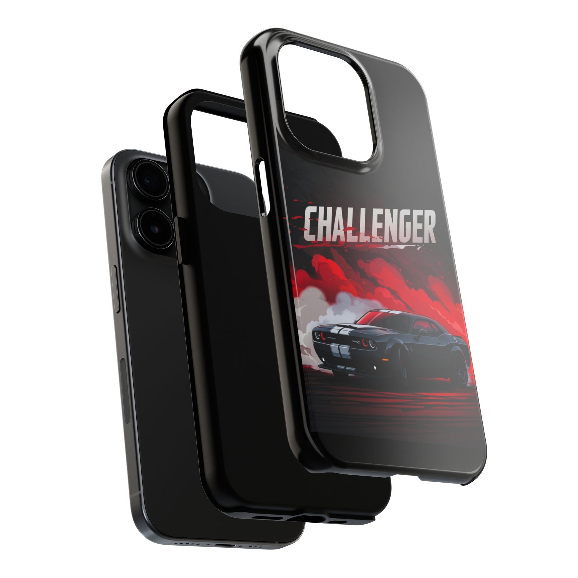 Dodge Challenger Muscle Car Hellcat Tough Phone Cases for Iphones & Samsung Phones Durable