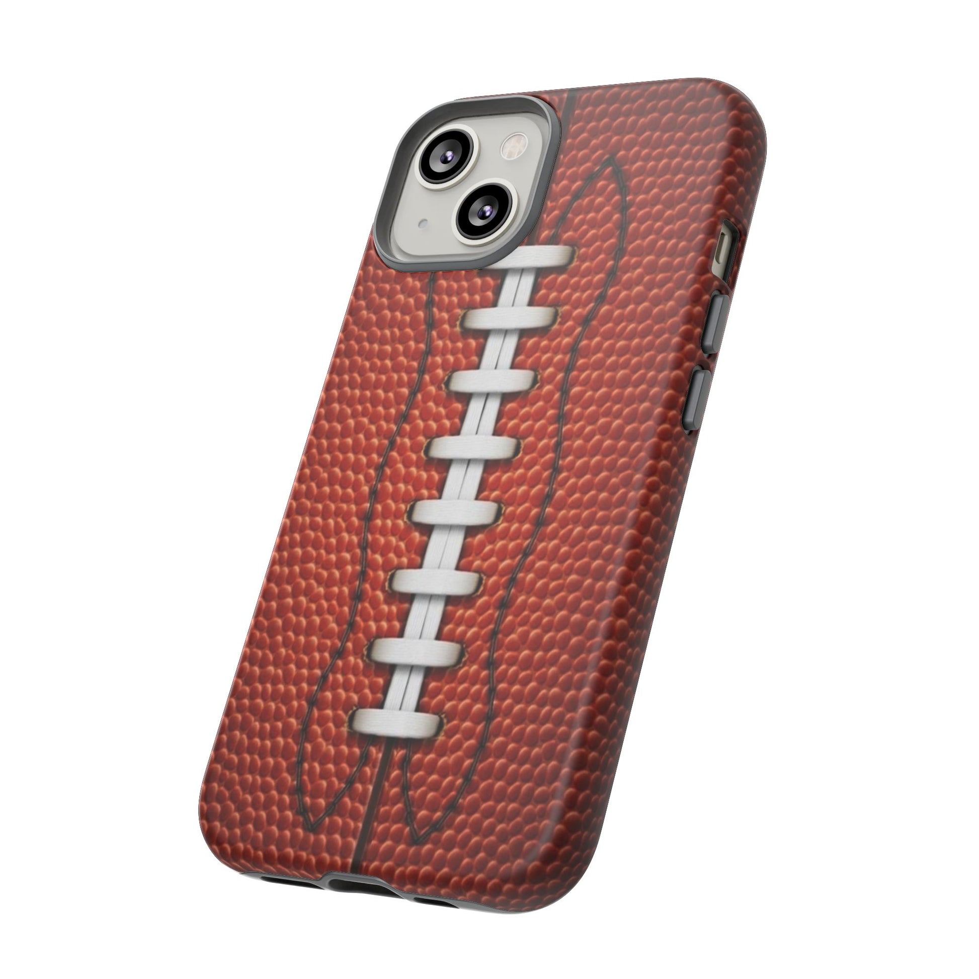 Football Pigskin Print Tough Cases for iPhones, Samsung, and Pixel