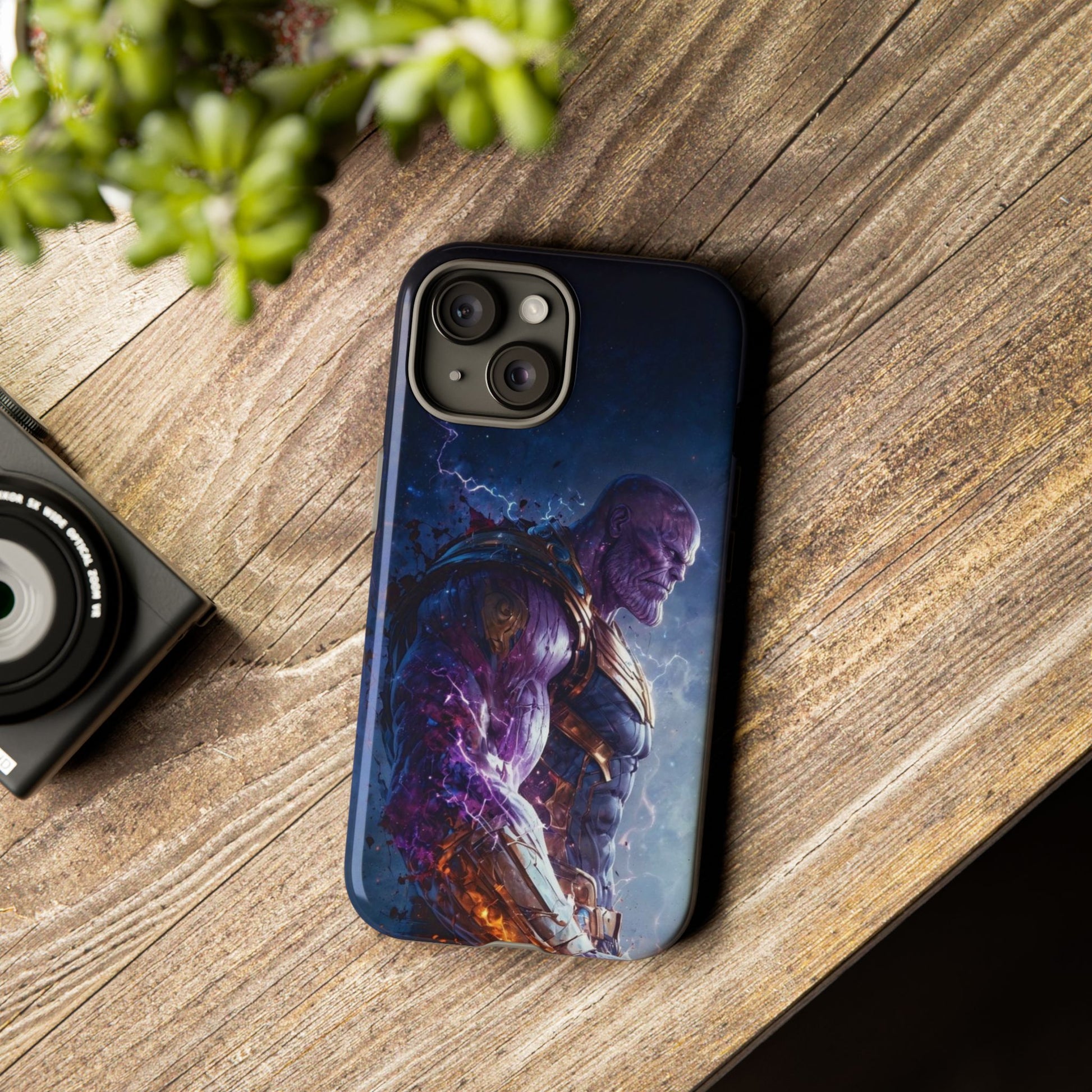 Marvel's Thanos Tough Cases for iPhones, Samsung, and Pixel