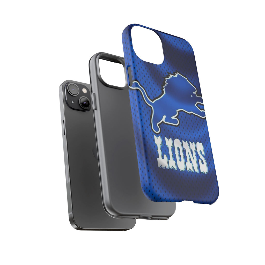 Detroit Lions Football Jersey Phone Case, Tough Cases for iPhones, Samsung, and Pixel