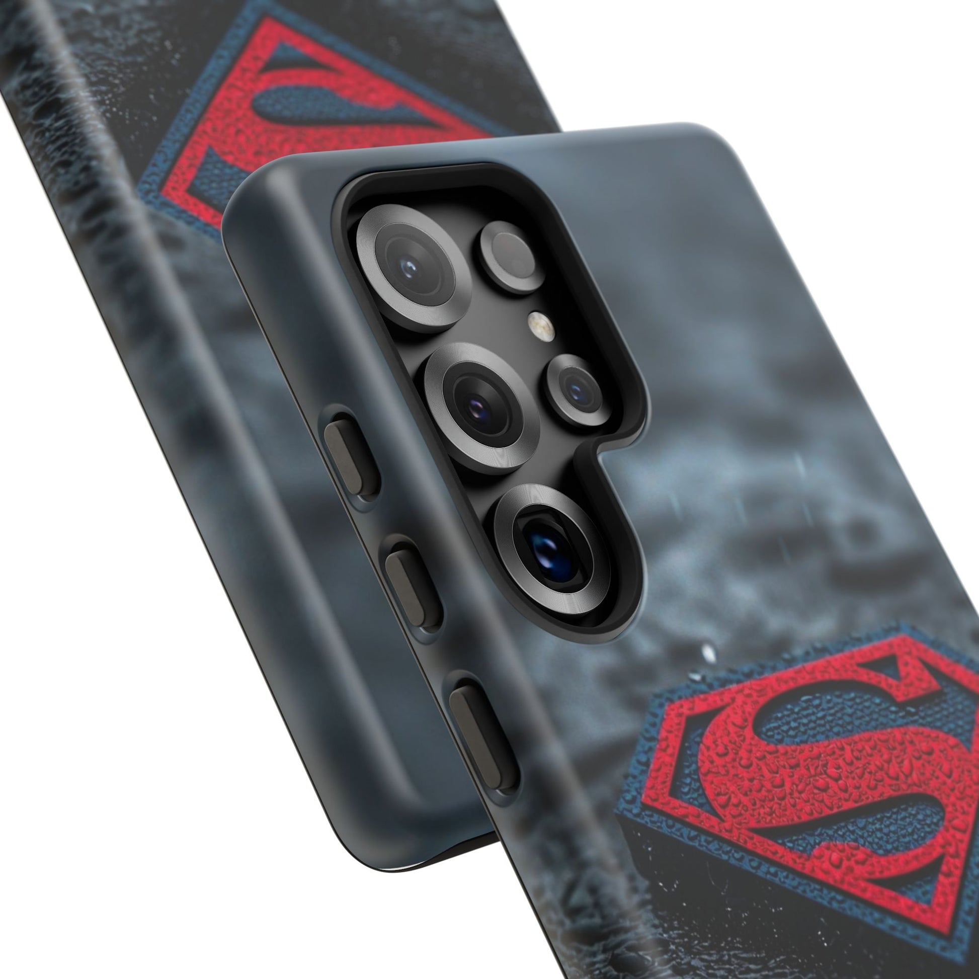 Superman Logo Tough Cases for iPhones, Samsung, and Pixel