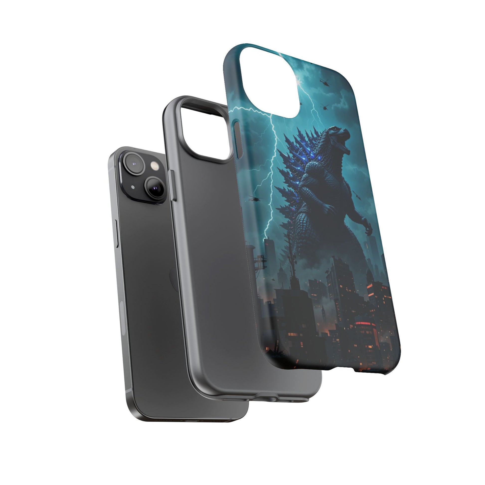 Godzilla Phone Case, Tough Cases for iPhones, Samsung, and Pixel