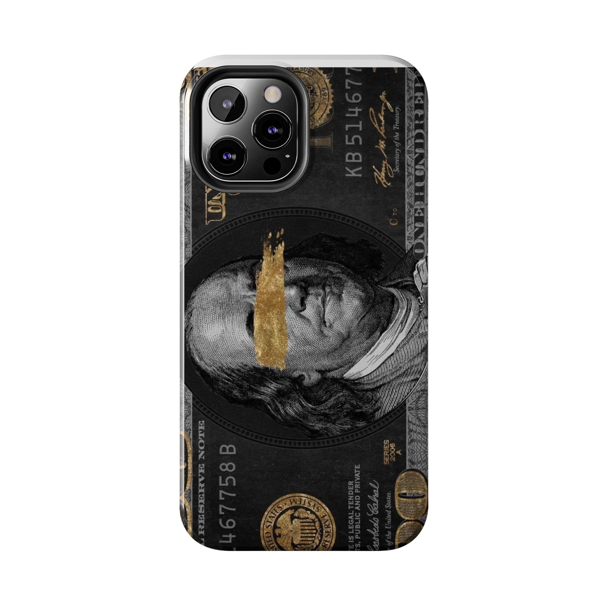 Hundred Dollar Bill Phone Cases for Iphones & Samsung Durable