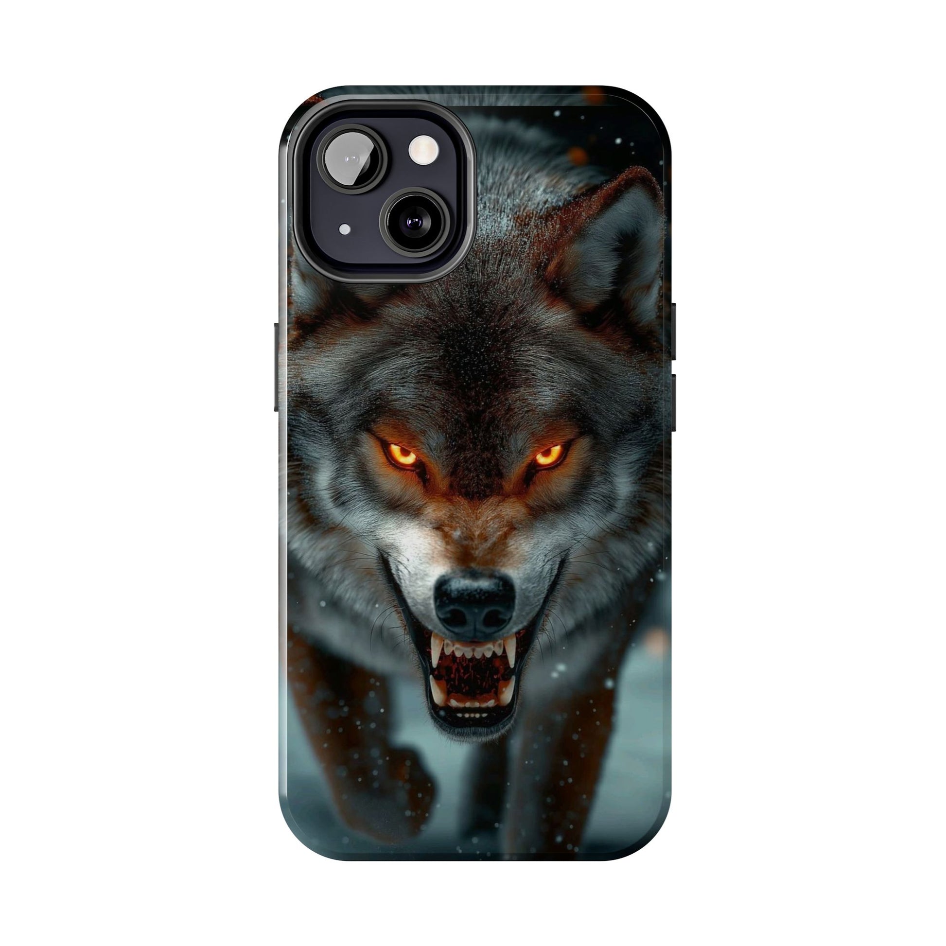 Alpha Male Wolf Themed Tough Phone Cases for Iphones & Samsung Phones