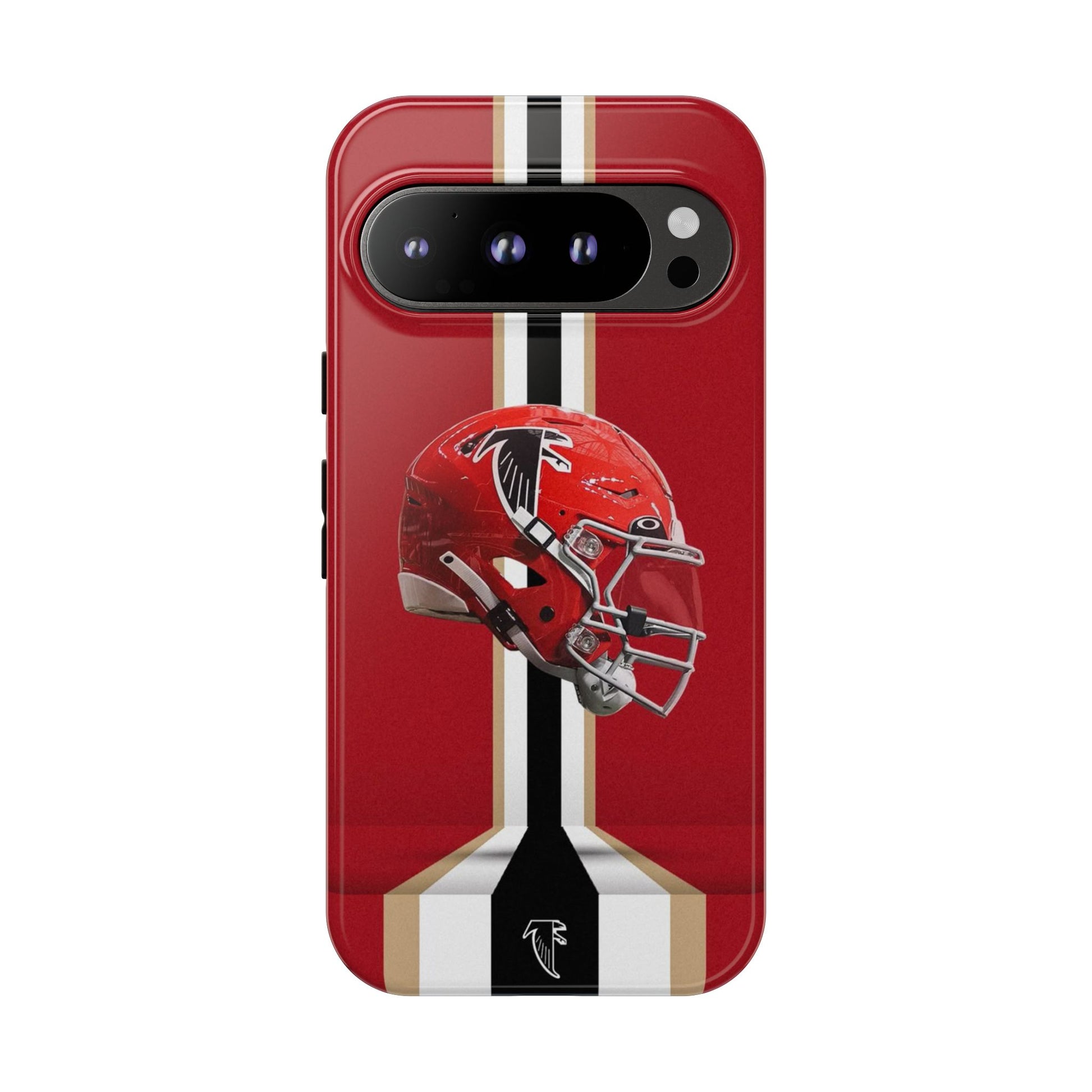 Atlanta Falcons Football Helmet Logo Tough Cases for iPhones, Samsung, and Pixel