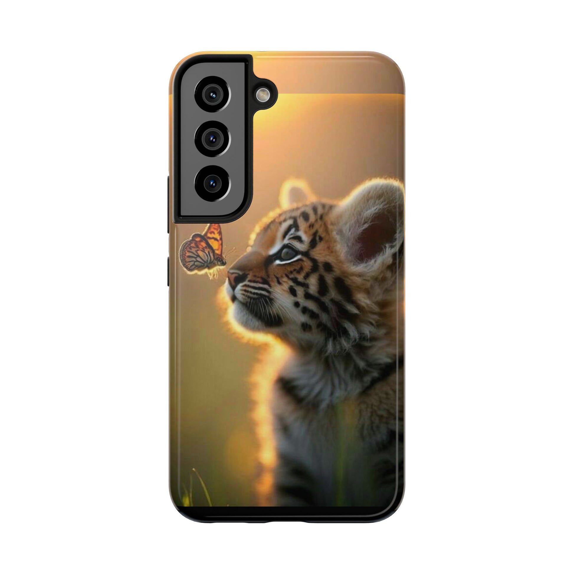 Tiger Cub Theme Phone Cases for iPhones & Samsung Phones