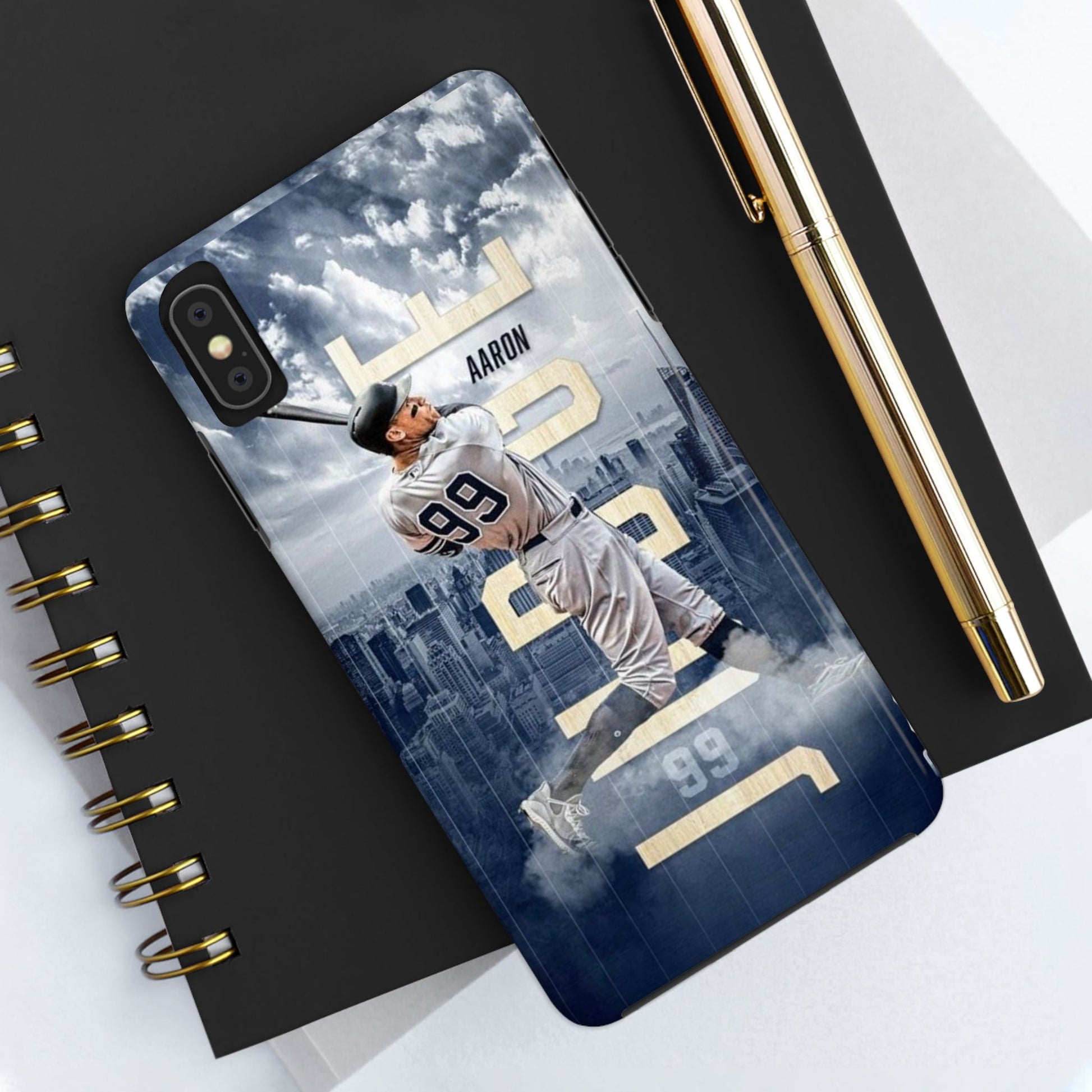 Baseball Aaron Judge Phone Cases for Iphones & Samsung Phones Durable