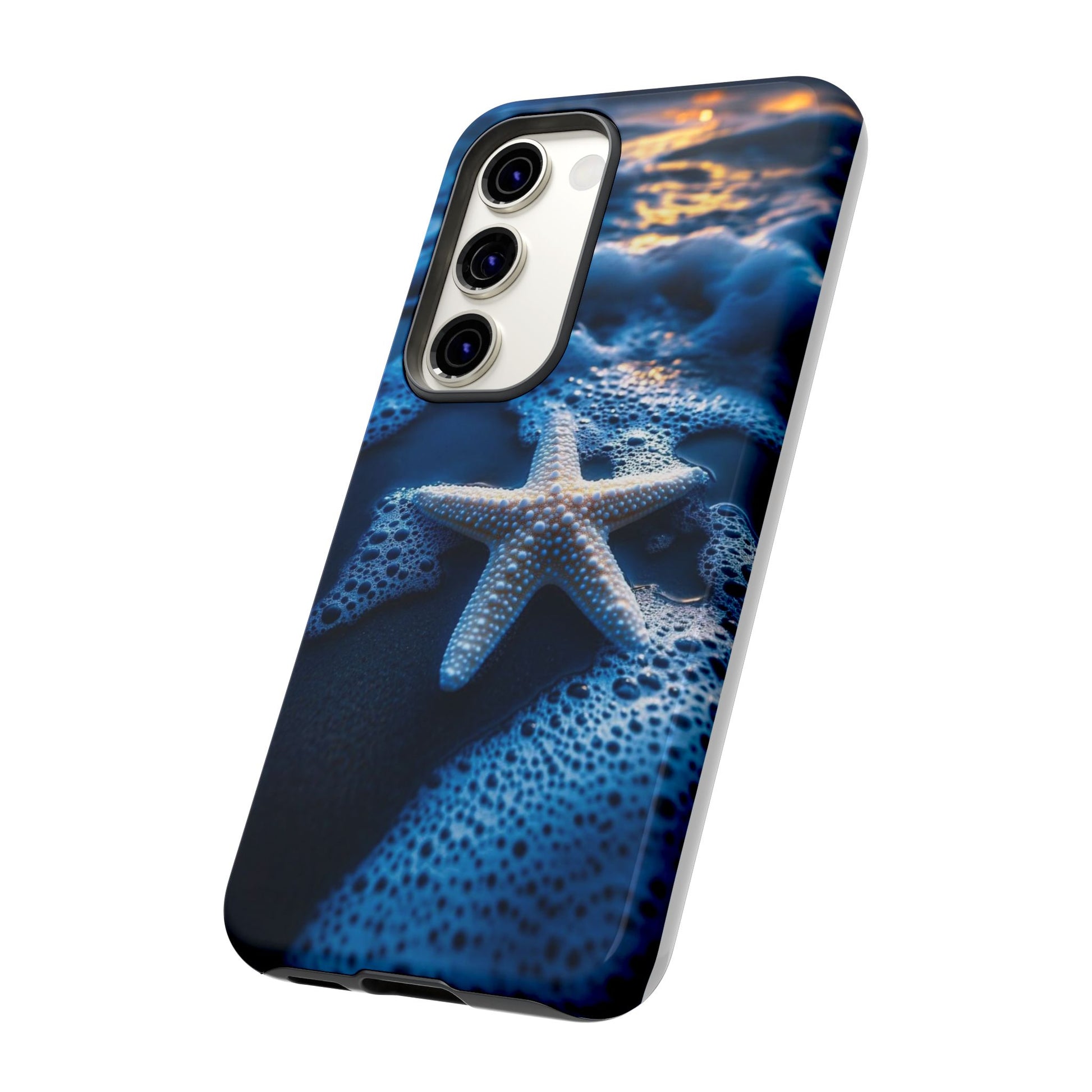 Starfish Beach Tough Cases for iPhones, Samsung, and Pixel