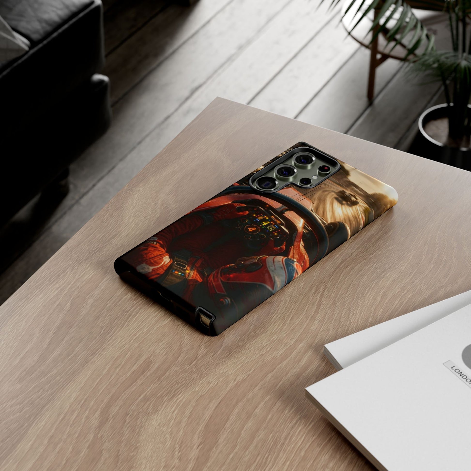 Formula 1 Cockpit Phone Case, Tough Cases for iPhones, Samsung, and Pixel