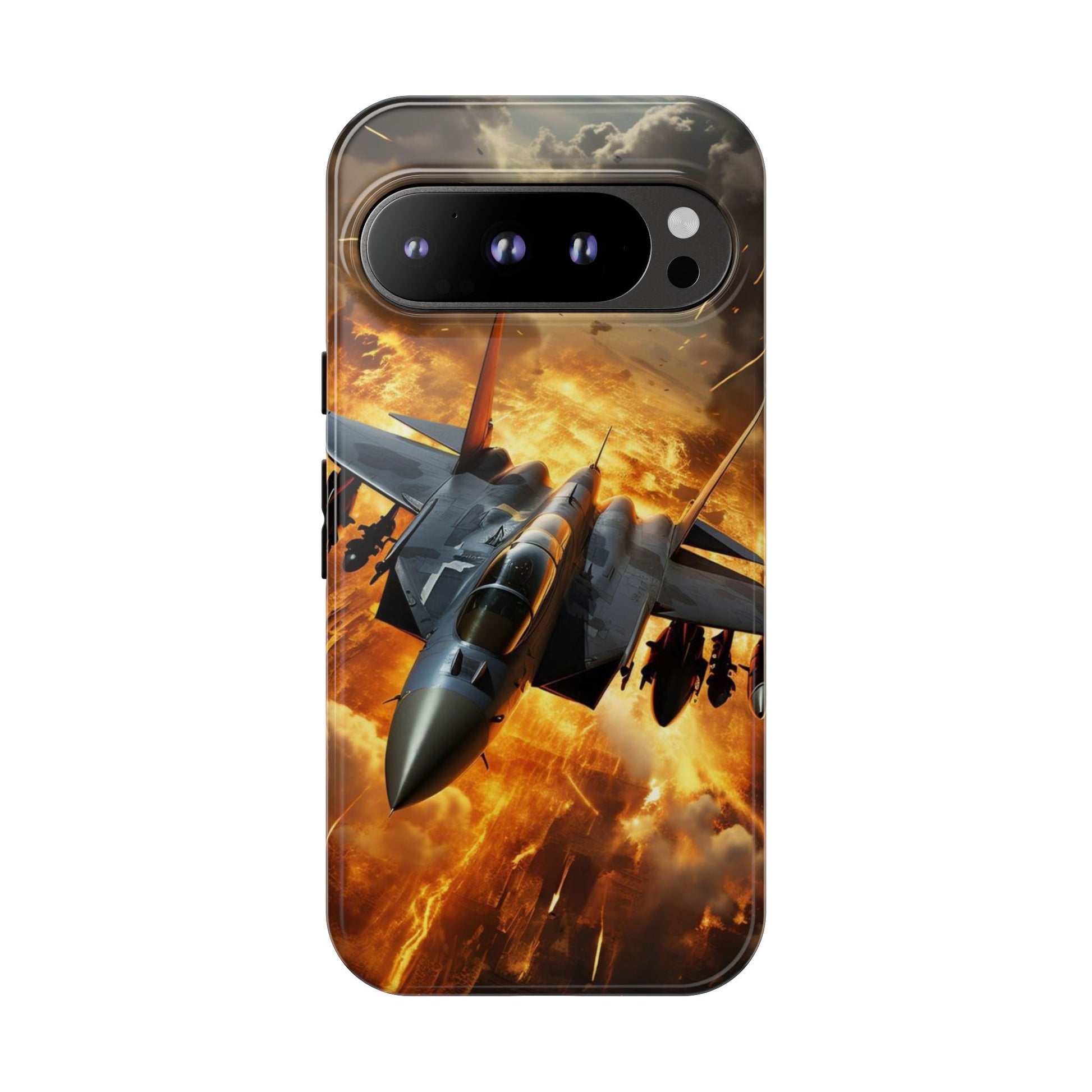 F-15 Fighter Jet Tough Cases for iPhones, Samsung, and Pixel
