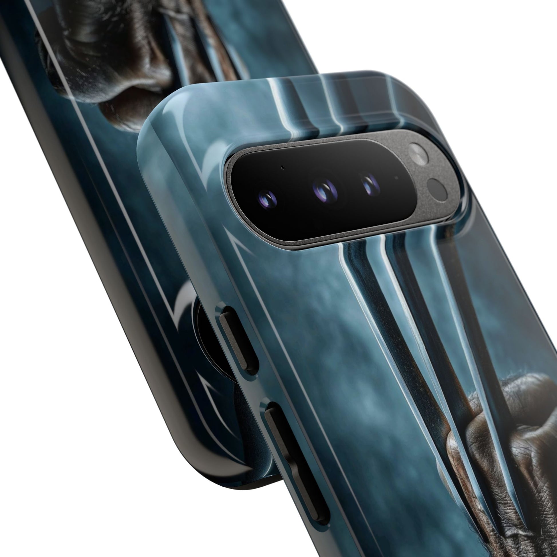 Logan's Claws Wolverine Tough Cases for iPhones, Samsung, and Pixel