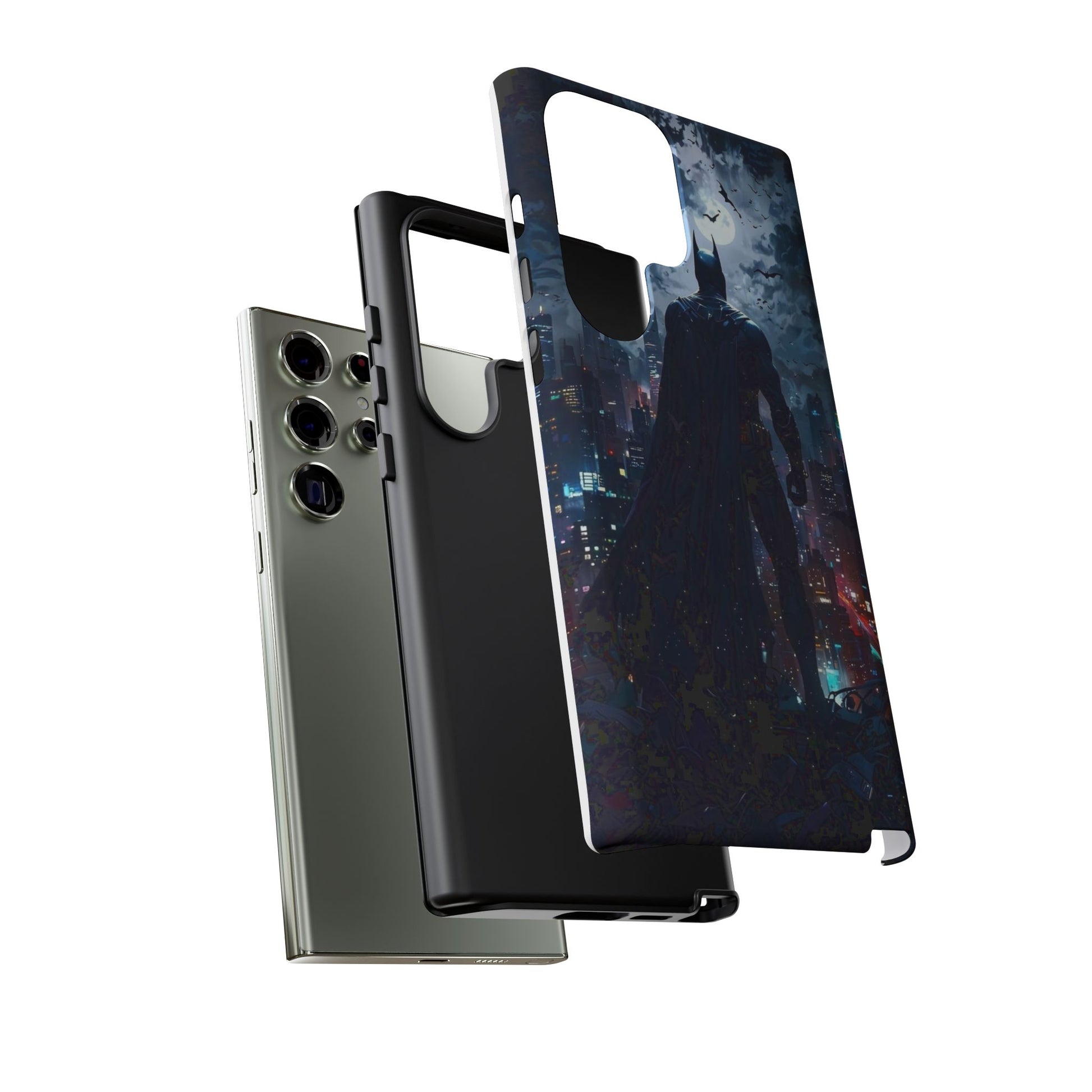 Gotham City Batman Tough Cases for iPhones, Samsung, and Pixel