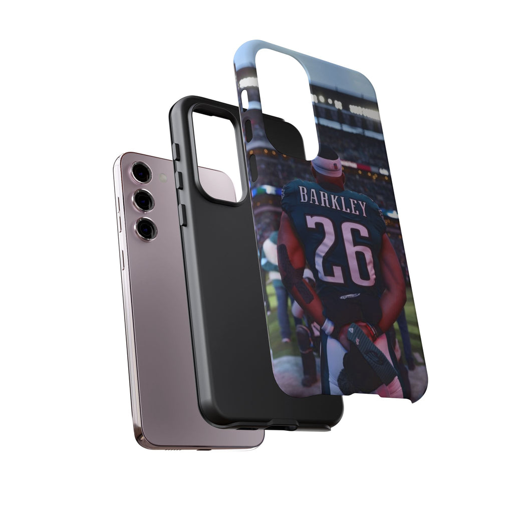 Eagles Football Saquon Barkley Tough Cases for iPhones, Samsung, and Pixel