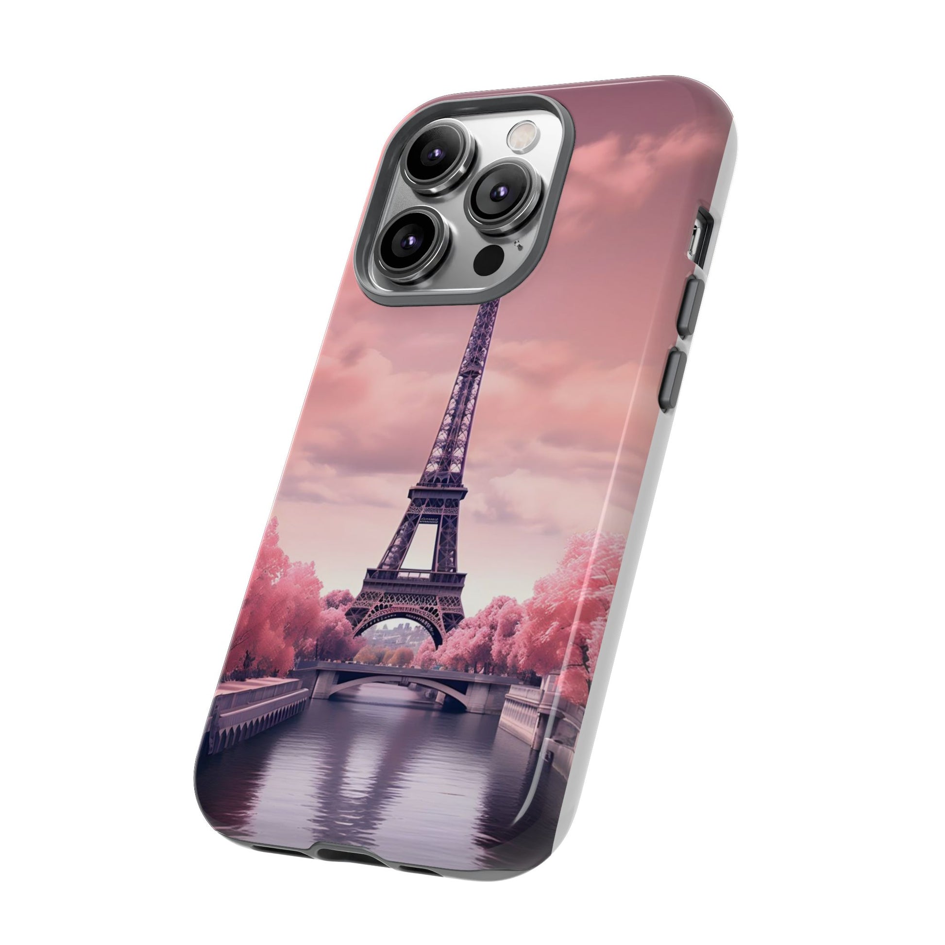 Eiffel Tower Paris Tough Cases for iPhones, Samsung, and Pixel