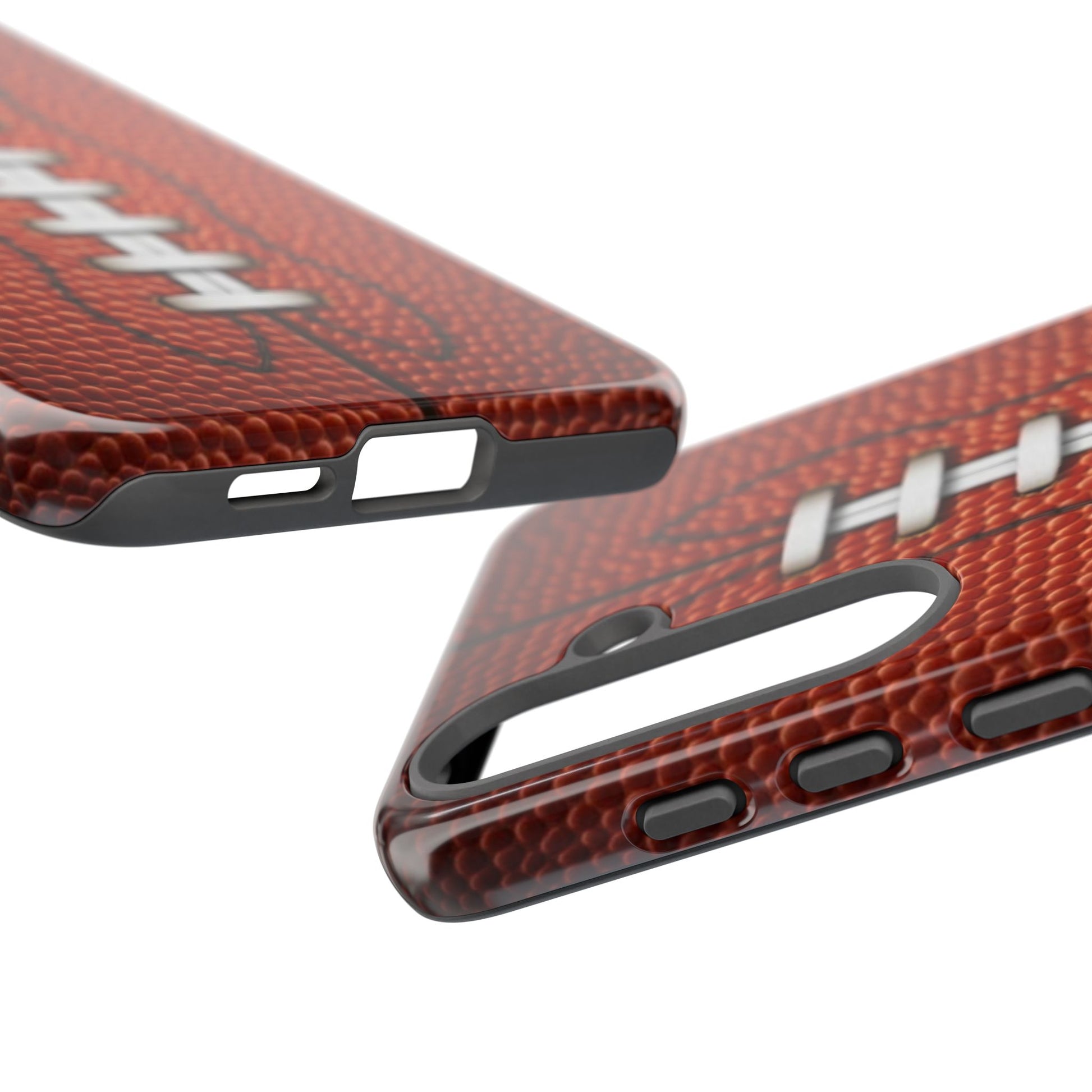 Football Pigskin Print Tough Cases for iPhones, Samsung, and Pixel