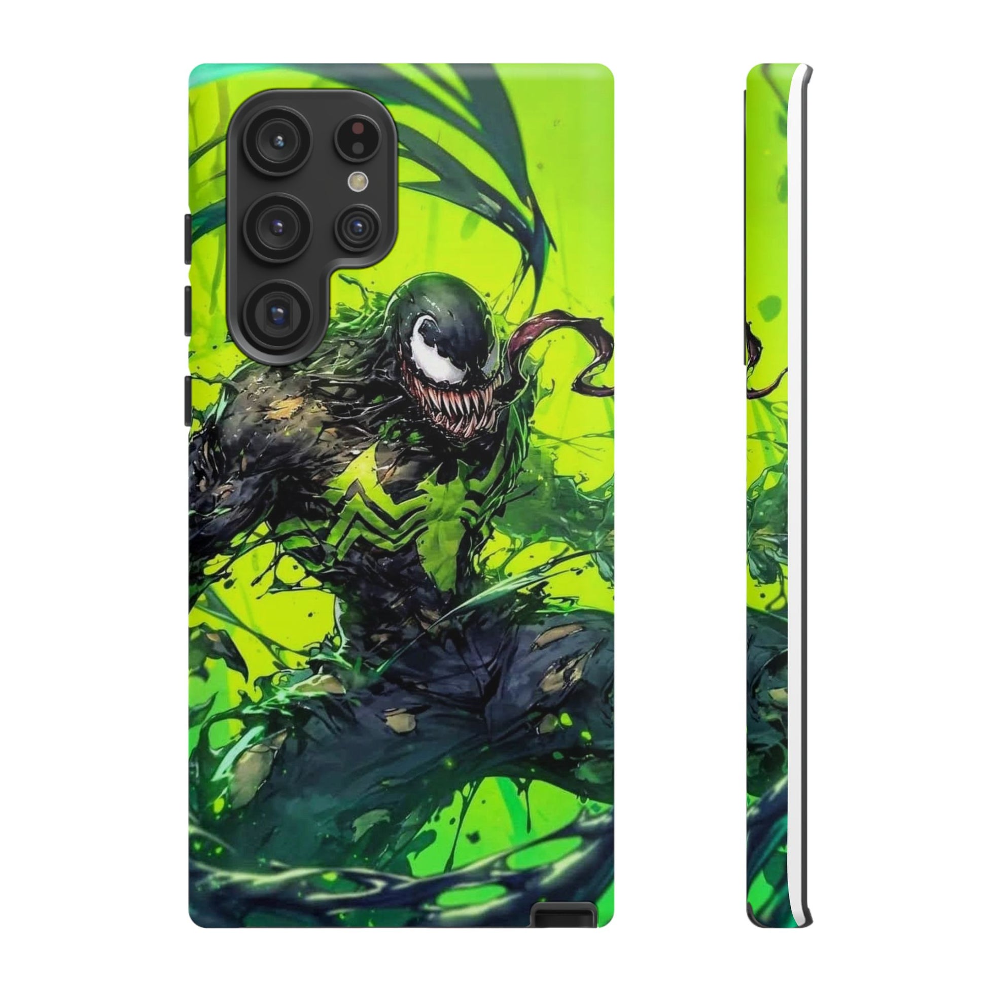 Evil Venom Phone Case, Tough Cases, Marvel Comics Phone for iPhones, Samsung, and Pixel