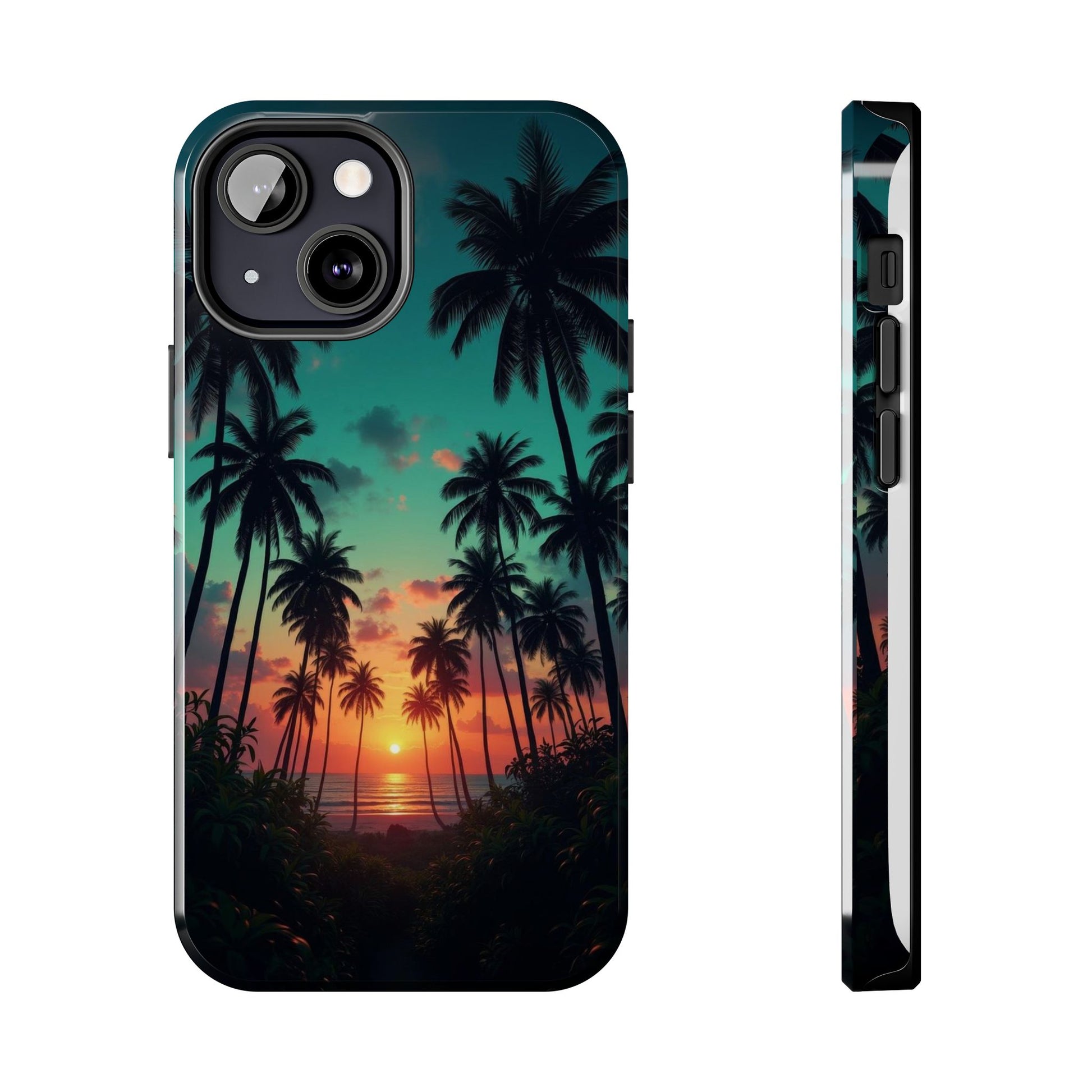 Beach Oasis Themed Tough Phone Cases for Iphones & Samsung Phones
