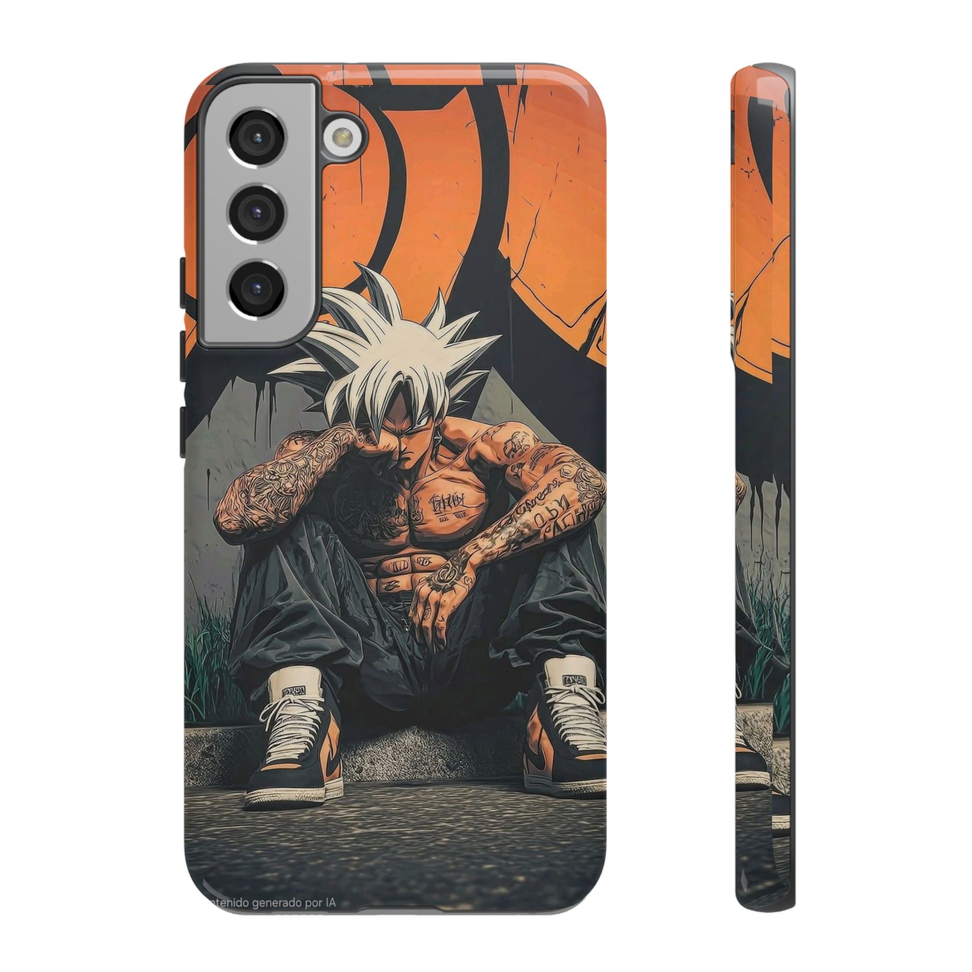 Anime DBZ Thug Tough Cases for iPhones, Samsung, and Pixel