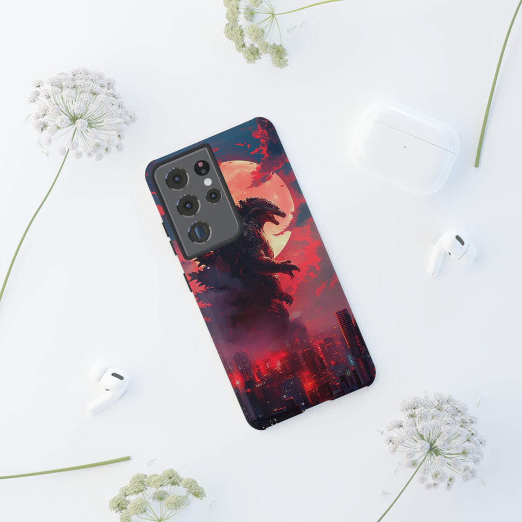 King of Monsters Godzilla Tough Phone Cases for iPhones, Samsung, and Pixel