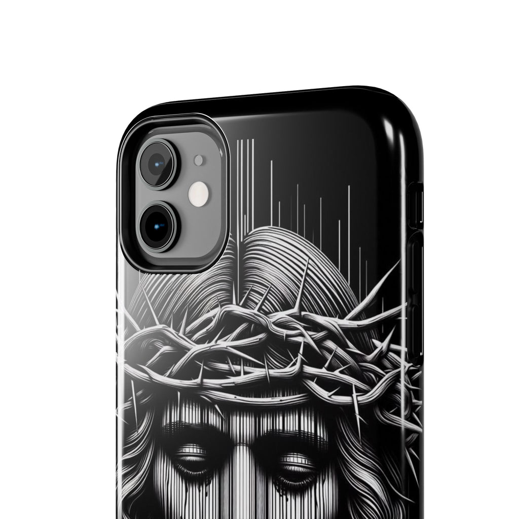 Jesus The King Crown Christian Phone Cases for iPhones & Samsung Phones