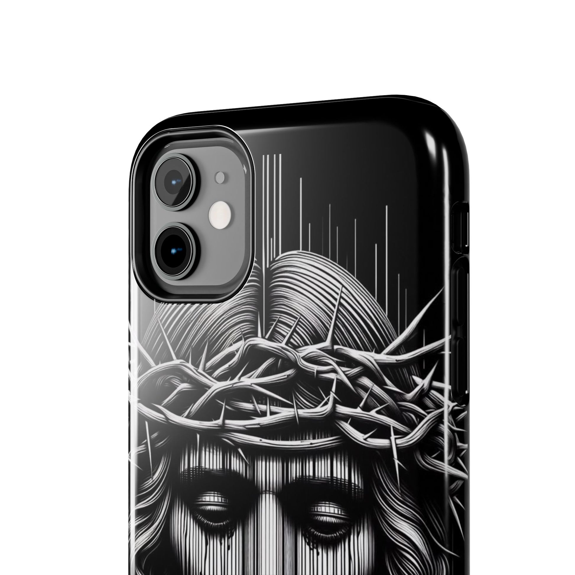 Jesus The King Crown Christian Phone Cases for iPhones & Samsung Phones
