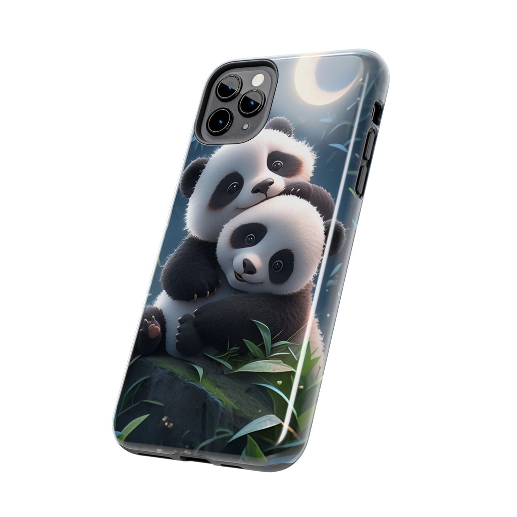 Hugging Pandas Theme Phone Cases for iPhones & Samsung Phones