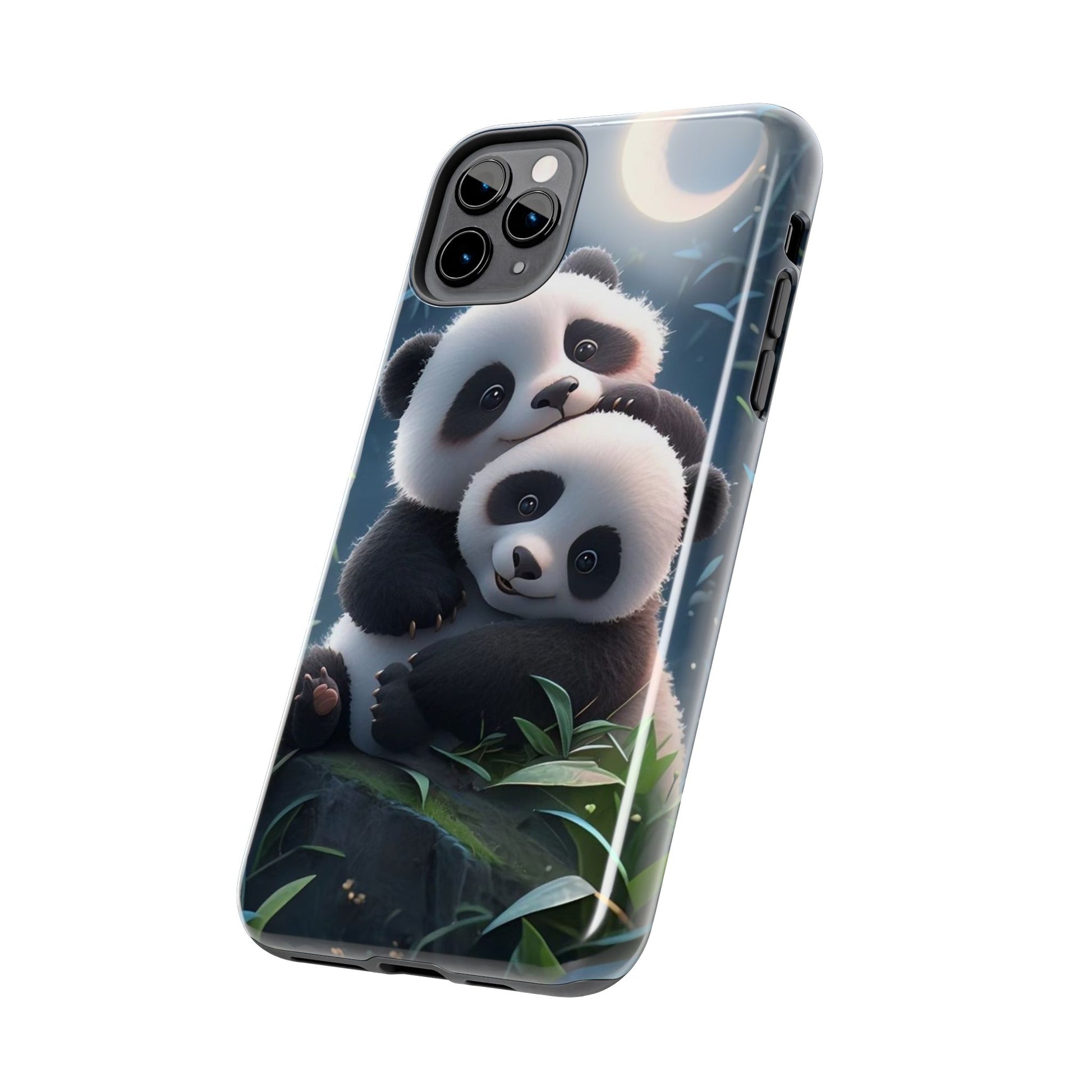 Hugging Pandas Theme Phone Cases for iPhones & Samsung Phones
