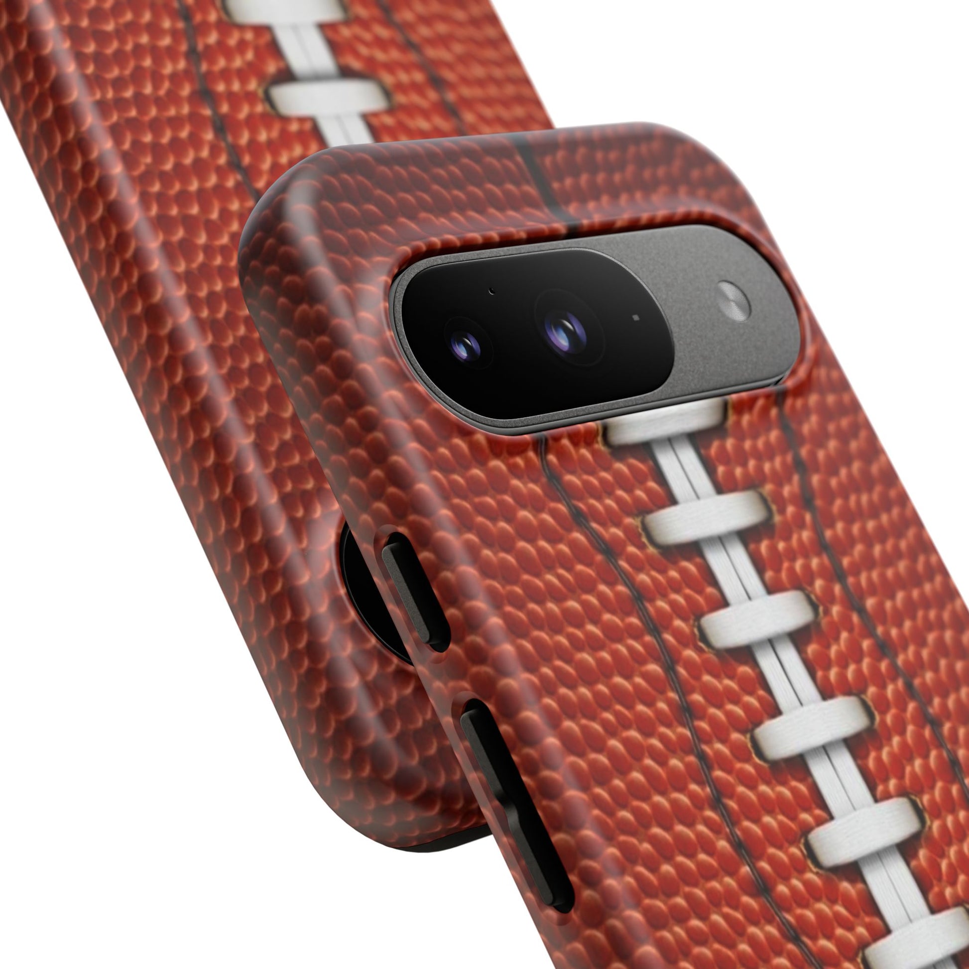 Football Pigskin Print Tough Cases for iPhones, Samsung, and Pixel