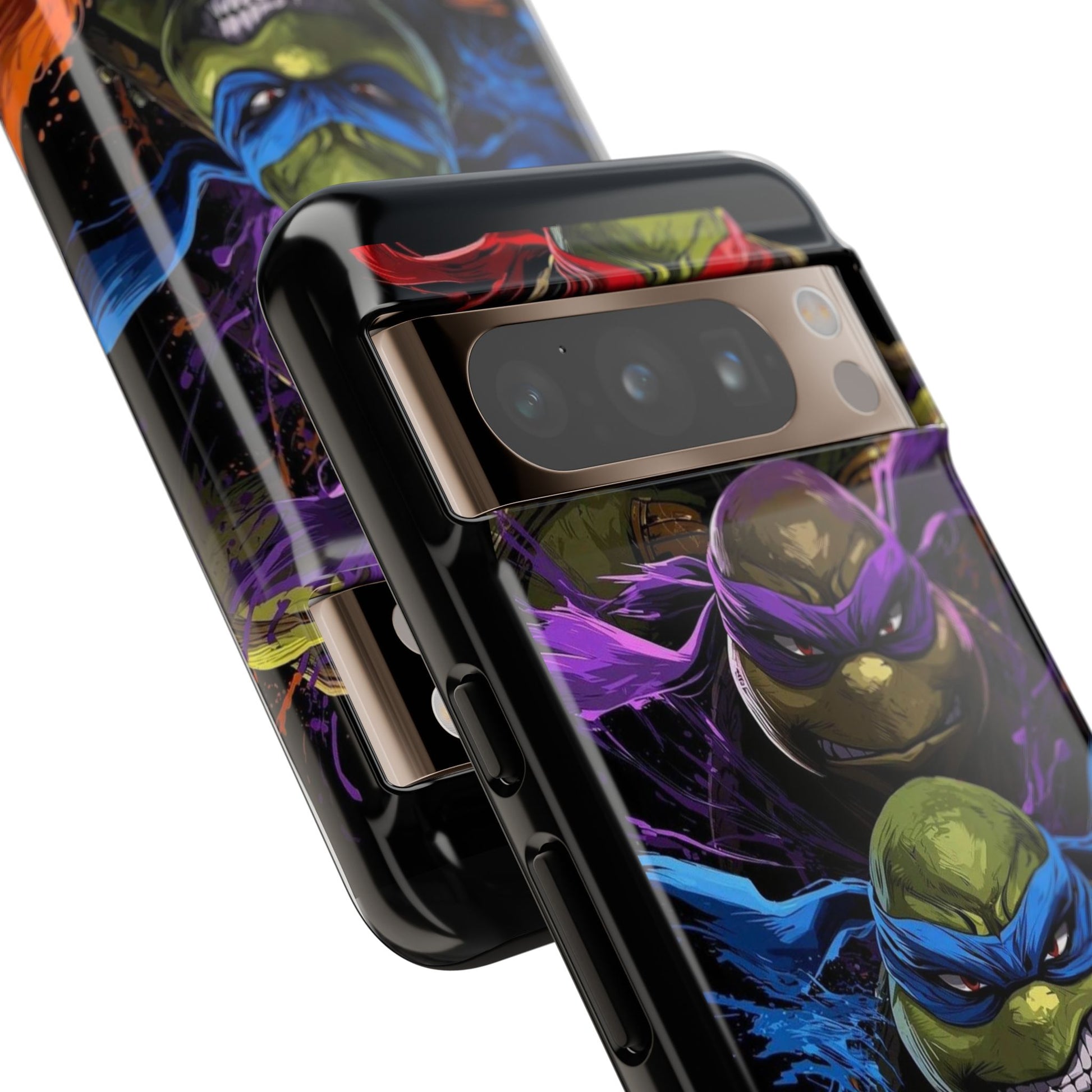 Ninja Turtles Tough Cases for iPhones, Samsung, and Pixel