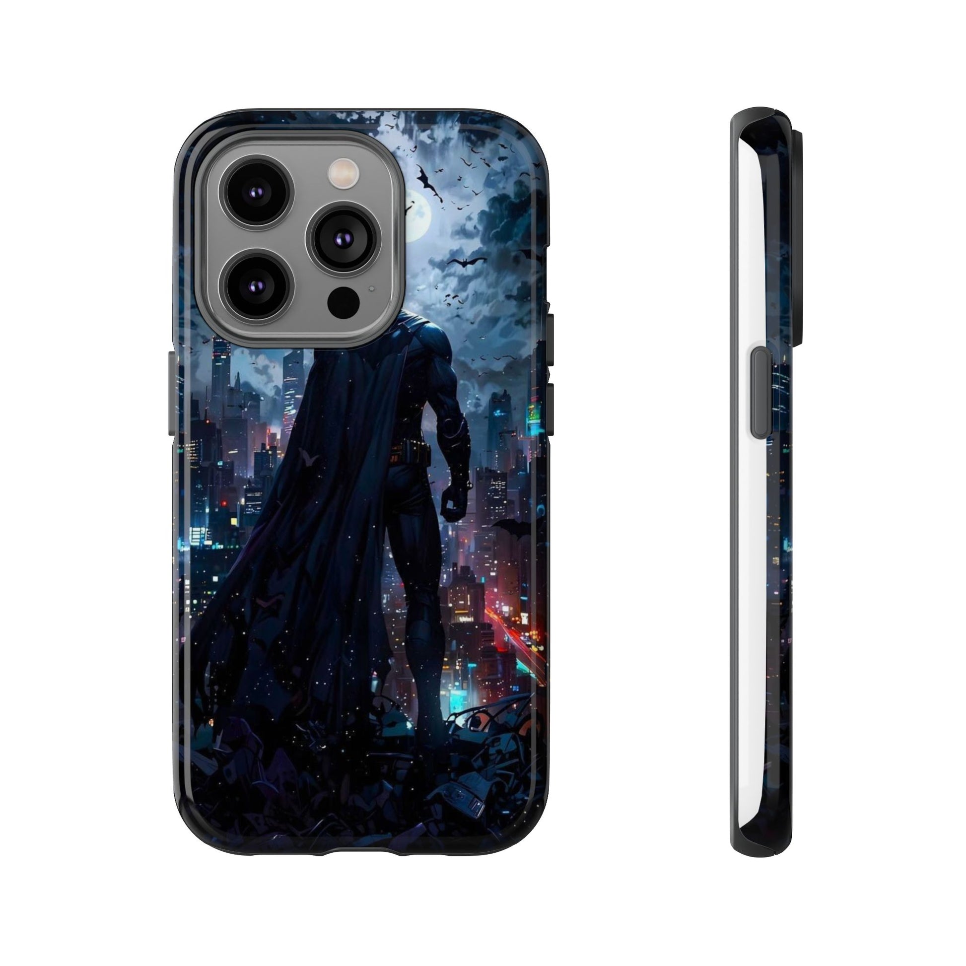 Gotham City Batman Tough Cases for iPhones, Samsung, and Pixel