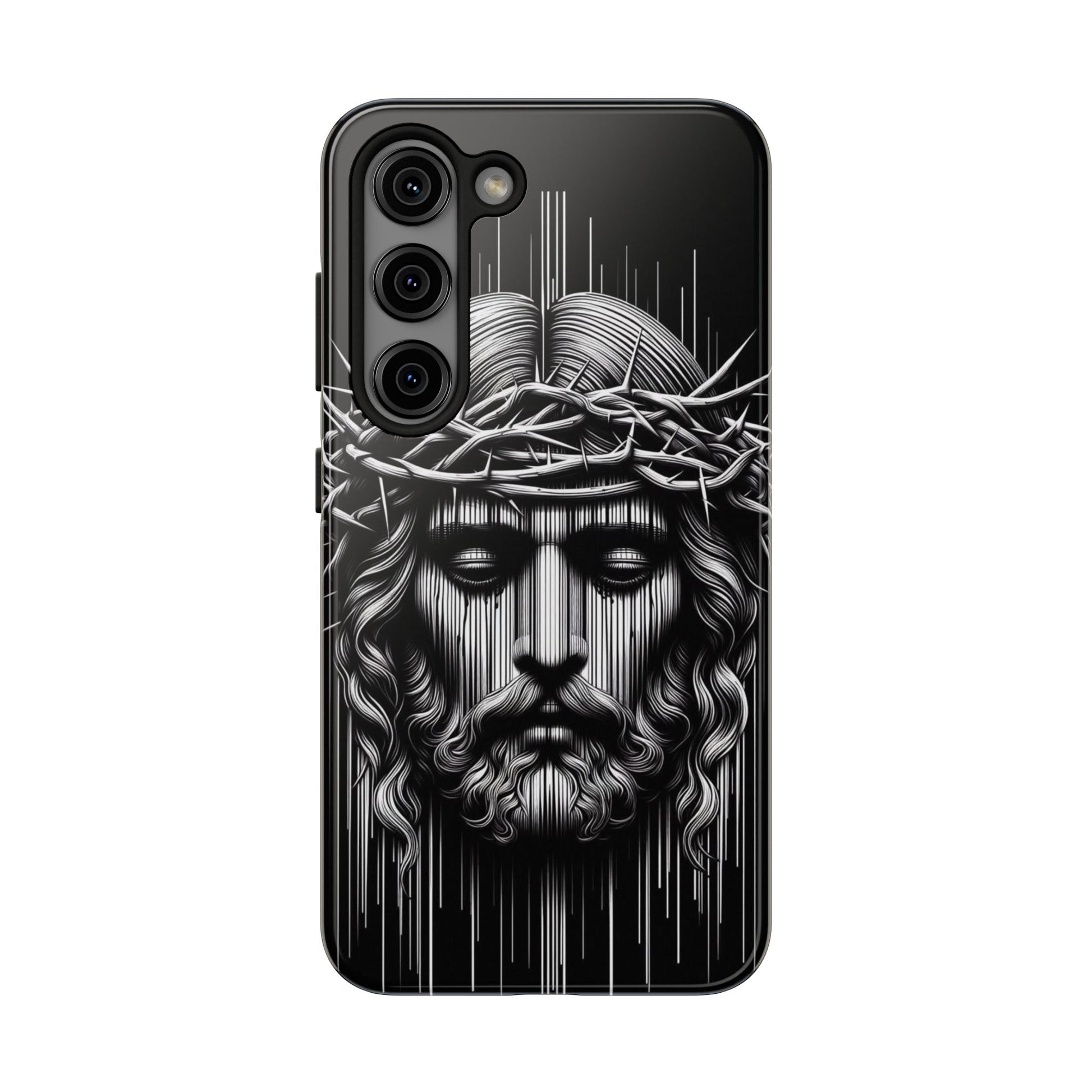 Jesus The King Crown Christian Phone Cases for iPhones & Samsung Phones