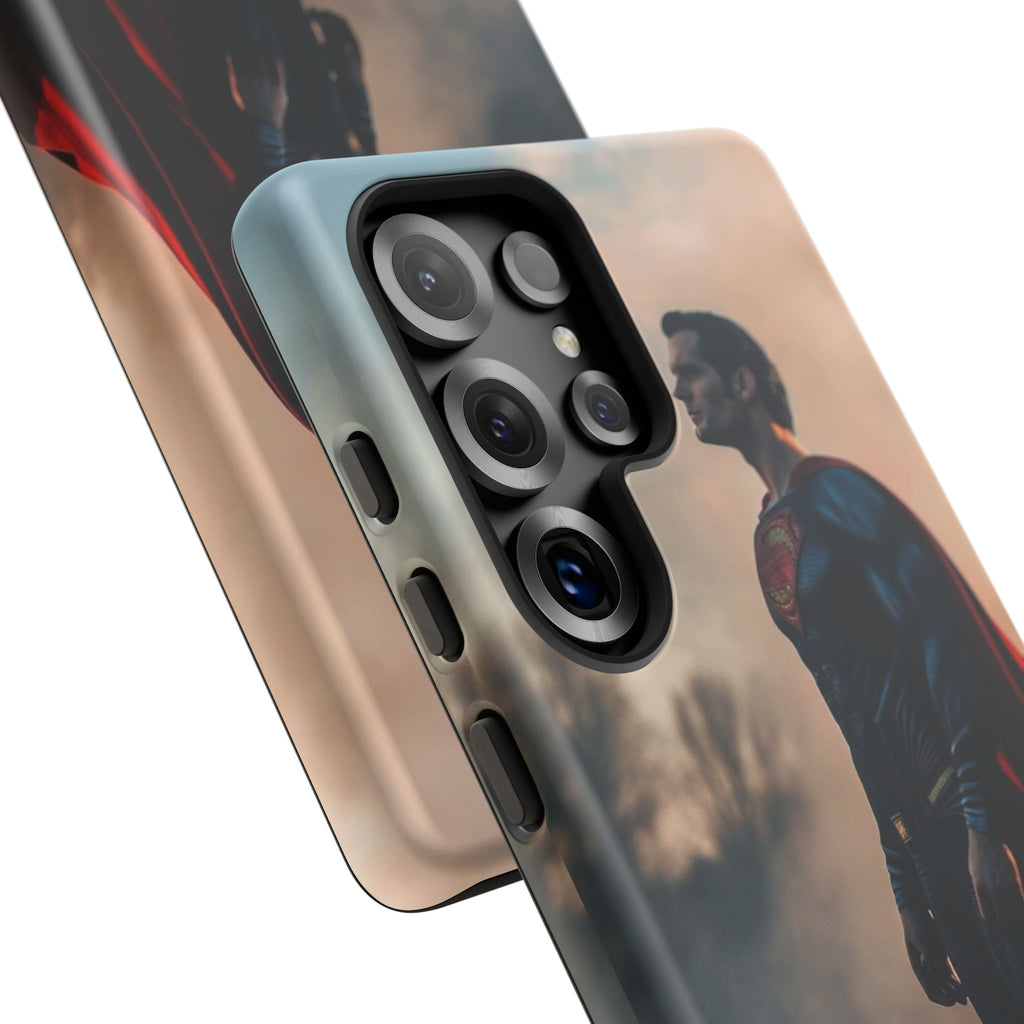 Henry Cavil Superman Tough Cases for iPhones, Samsung, and Pixel