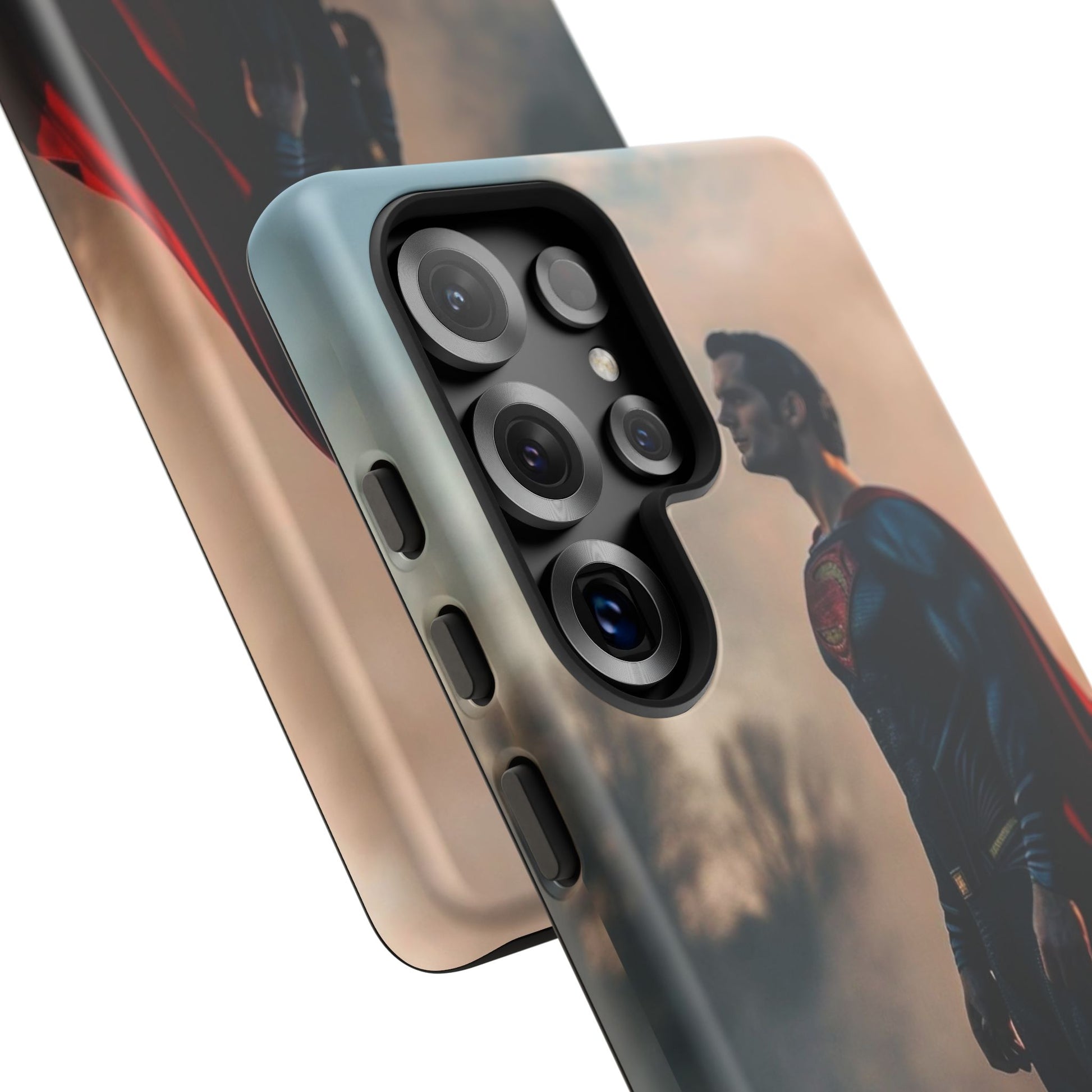 Henry Cavil Superman Tough Cases for iPhones, Samsung, and Pixel