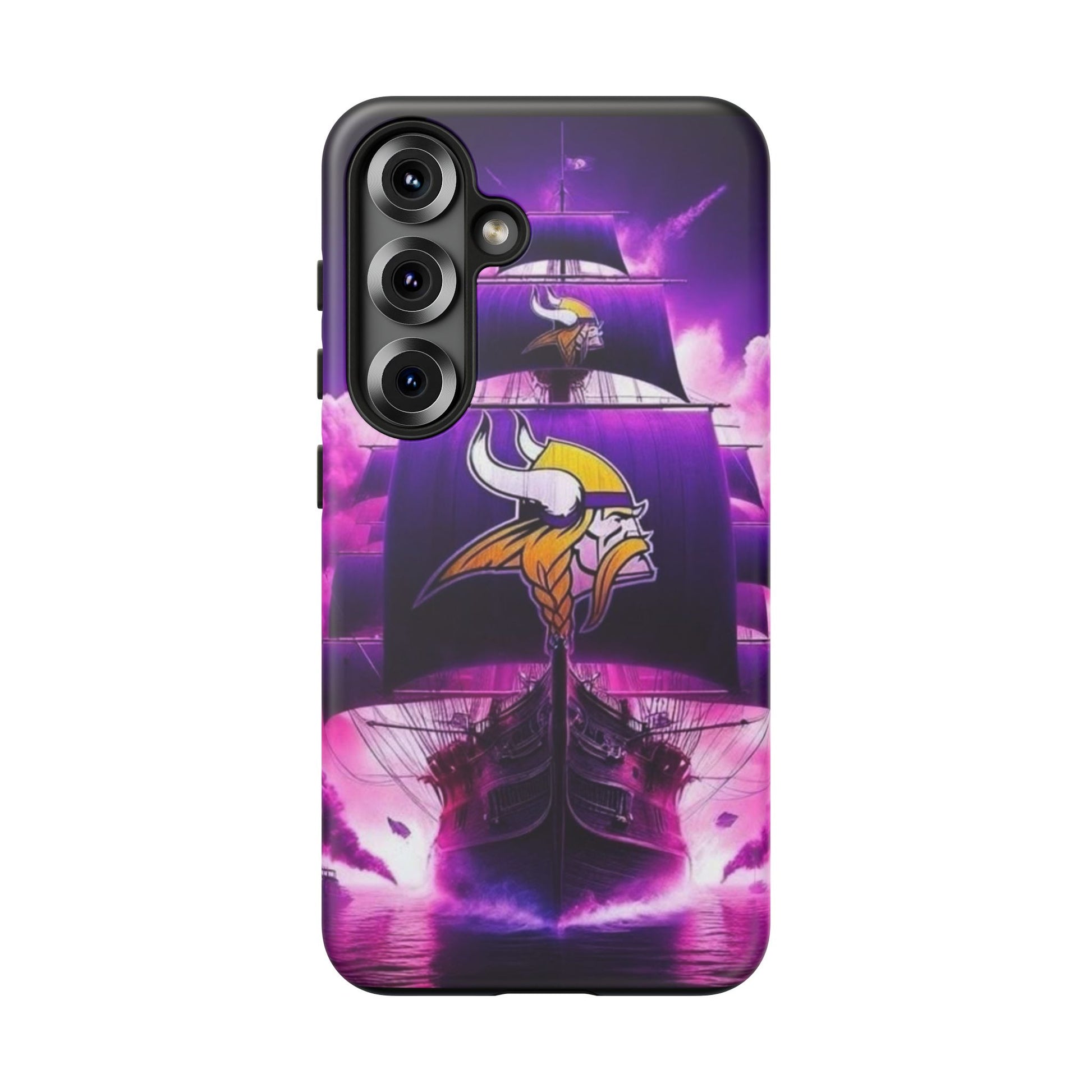 Minnesota Vikings Ship Football Phone Case, Tough Cases for iPhones, Samsung, and Pixel