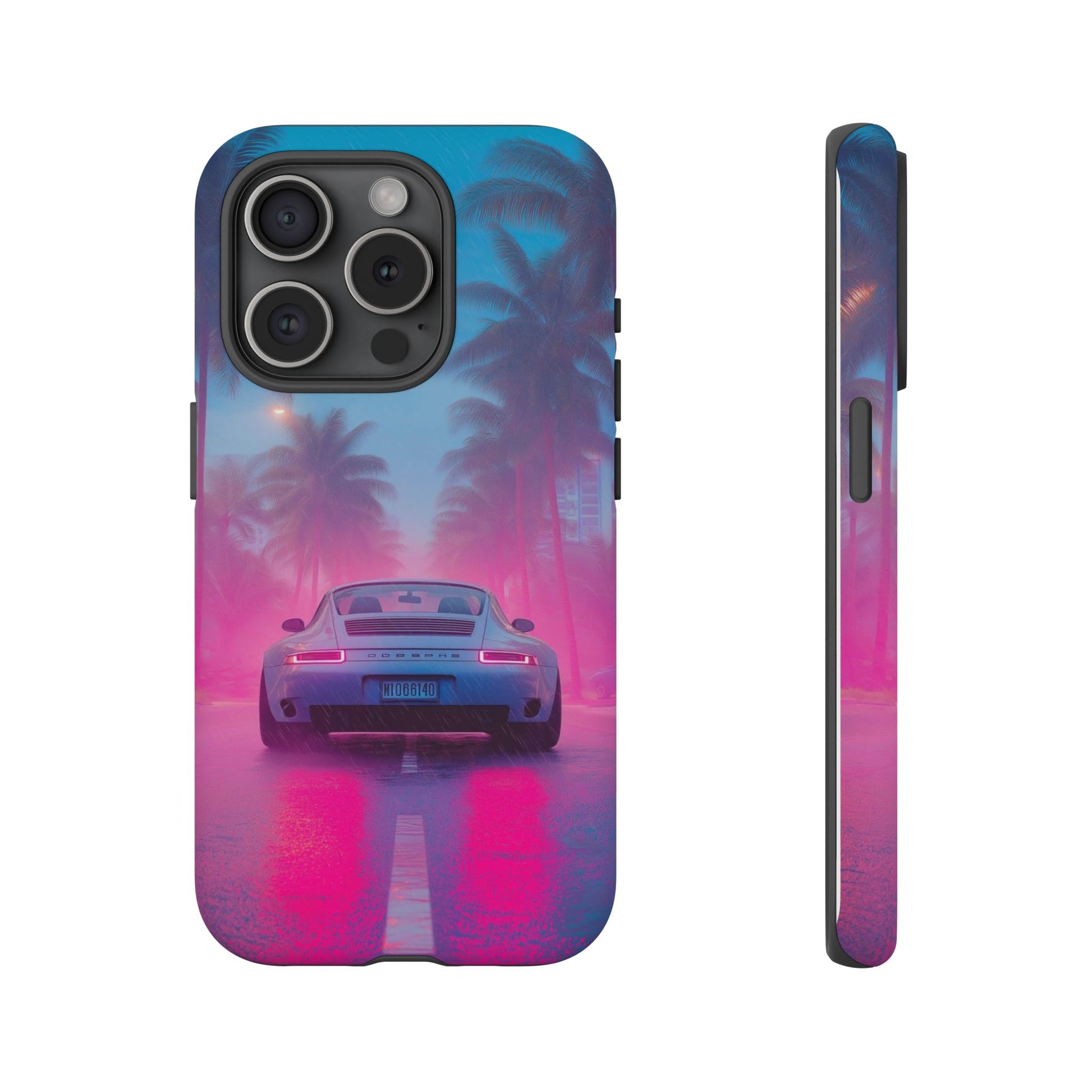 Miami Vice Porsche Phone Case for iPhone, Samsung Galaxy, & Pixel Phones