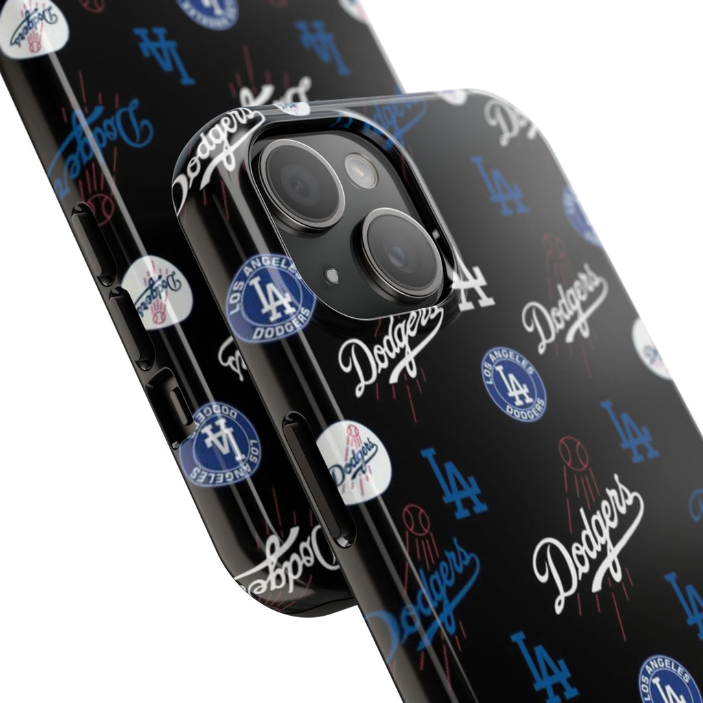 Dodgers Baseball Pattern Phone Cases for Iphones & Samsung Phones Durable