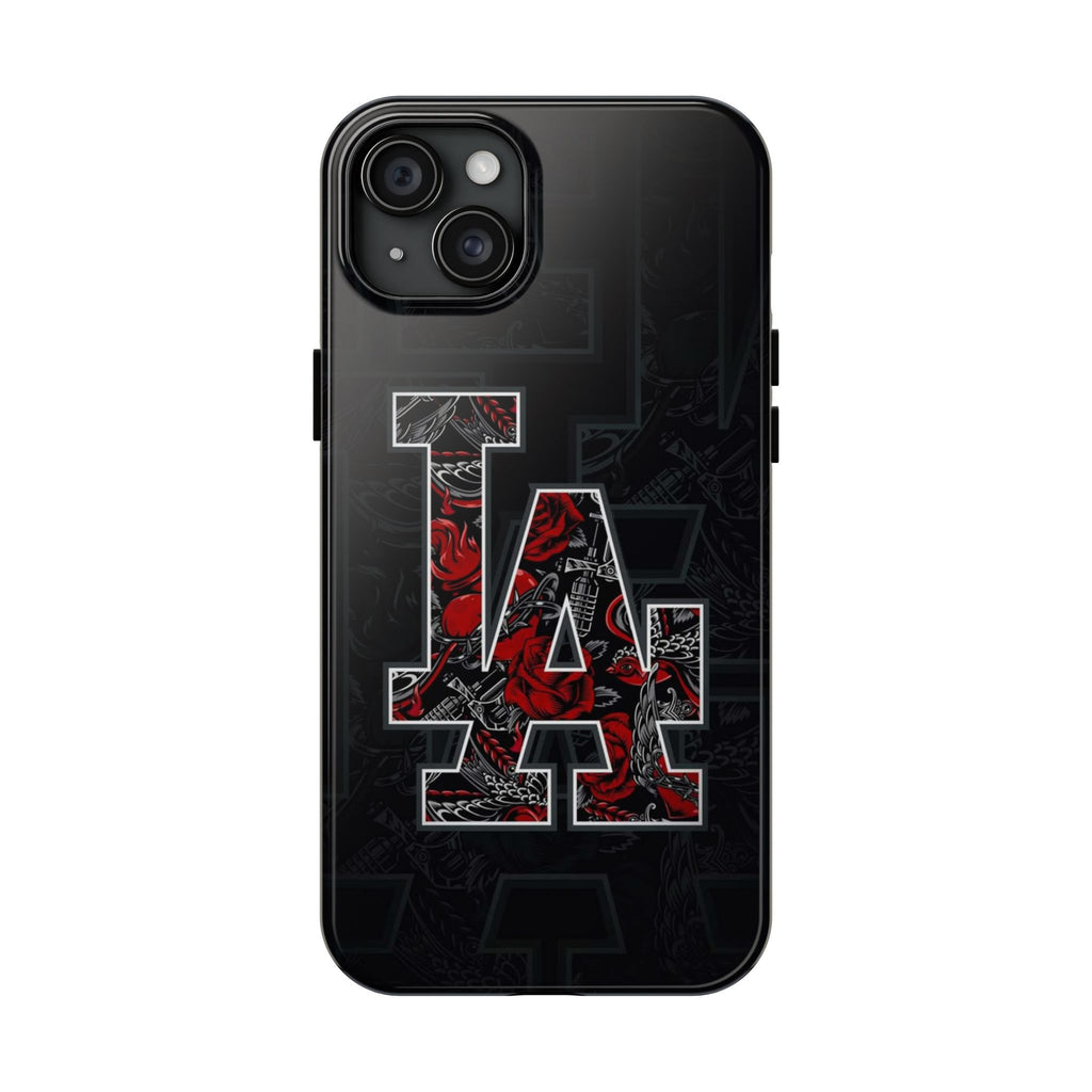 L.A.  Logo Art Inspired 2 Piece Iphone & Samsung Durable Phone Case