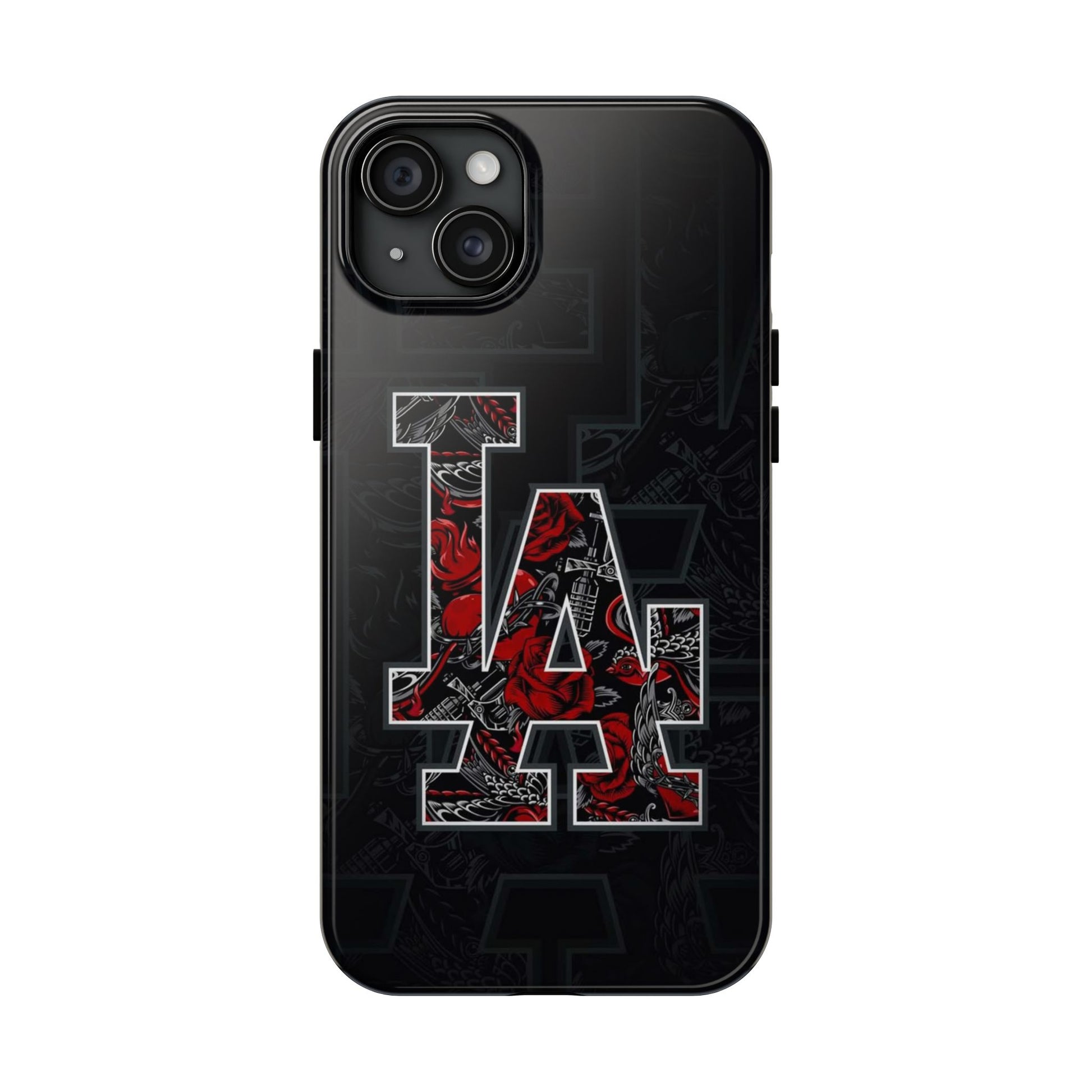 L.A.  Logo Art Inspired 2 Piece Iphone & Samsung Durable Phone Case