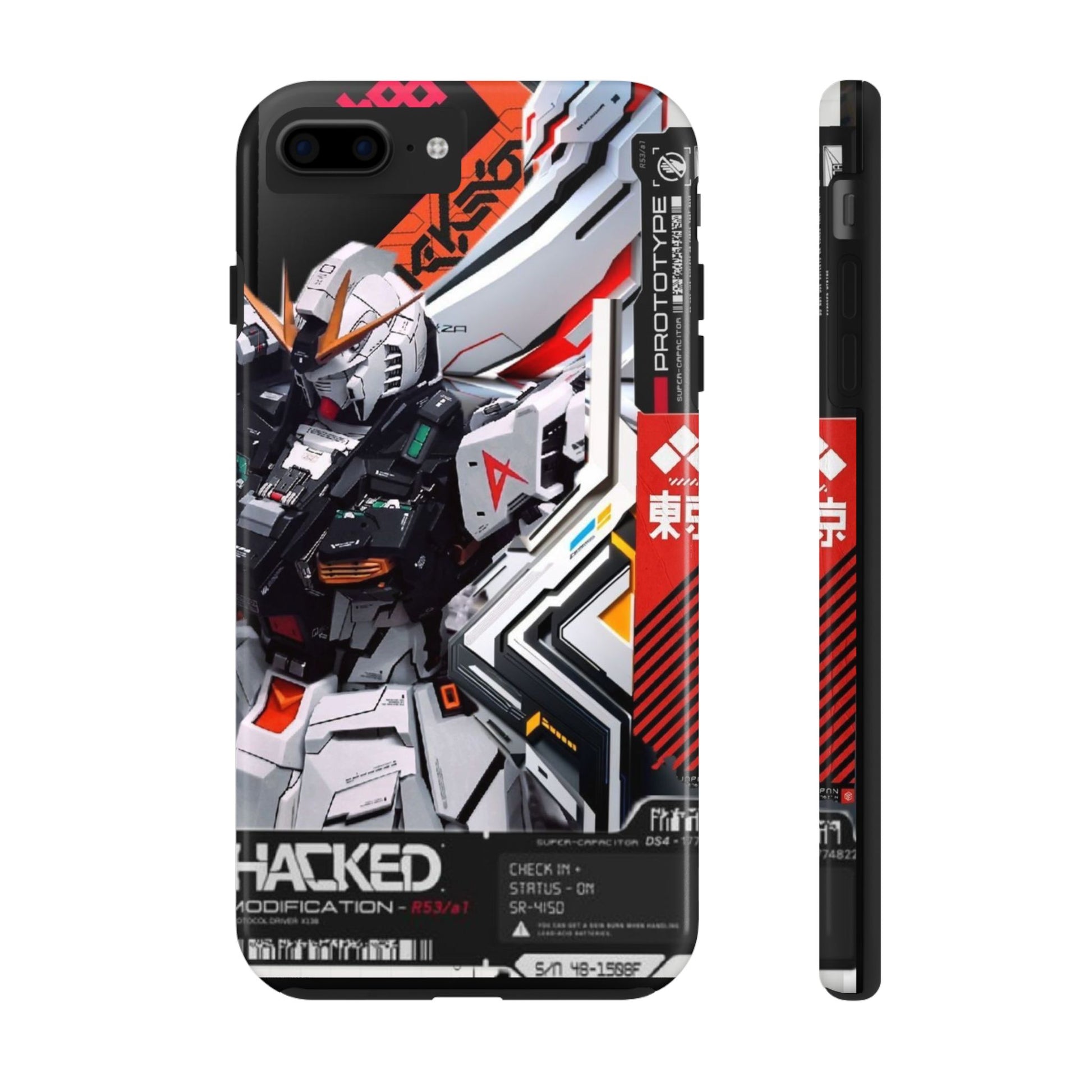 Anime Mecha Warrior Phone Case for iPhone & Samsung Galaxy Phones