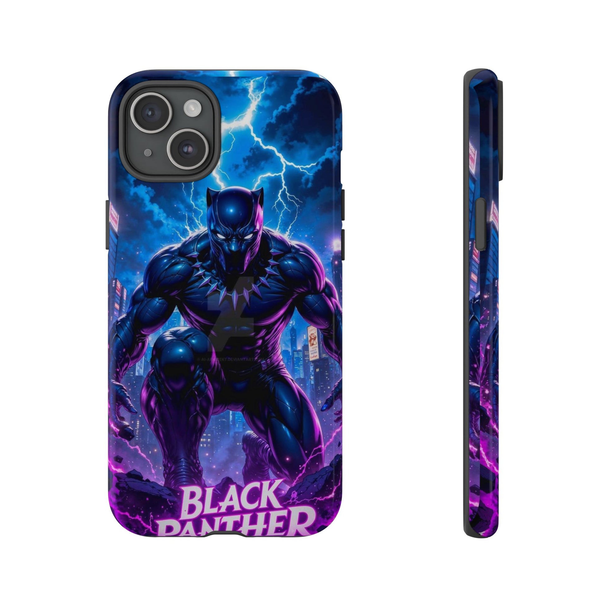 Black Panther Phone Case, Tough Cases for iPhones, Samsung, and Pixel