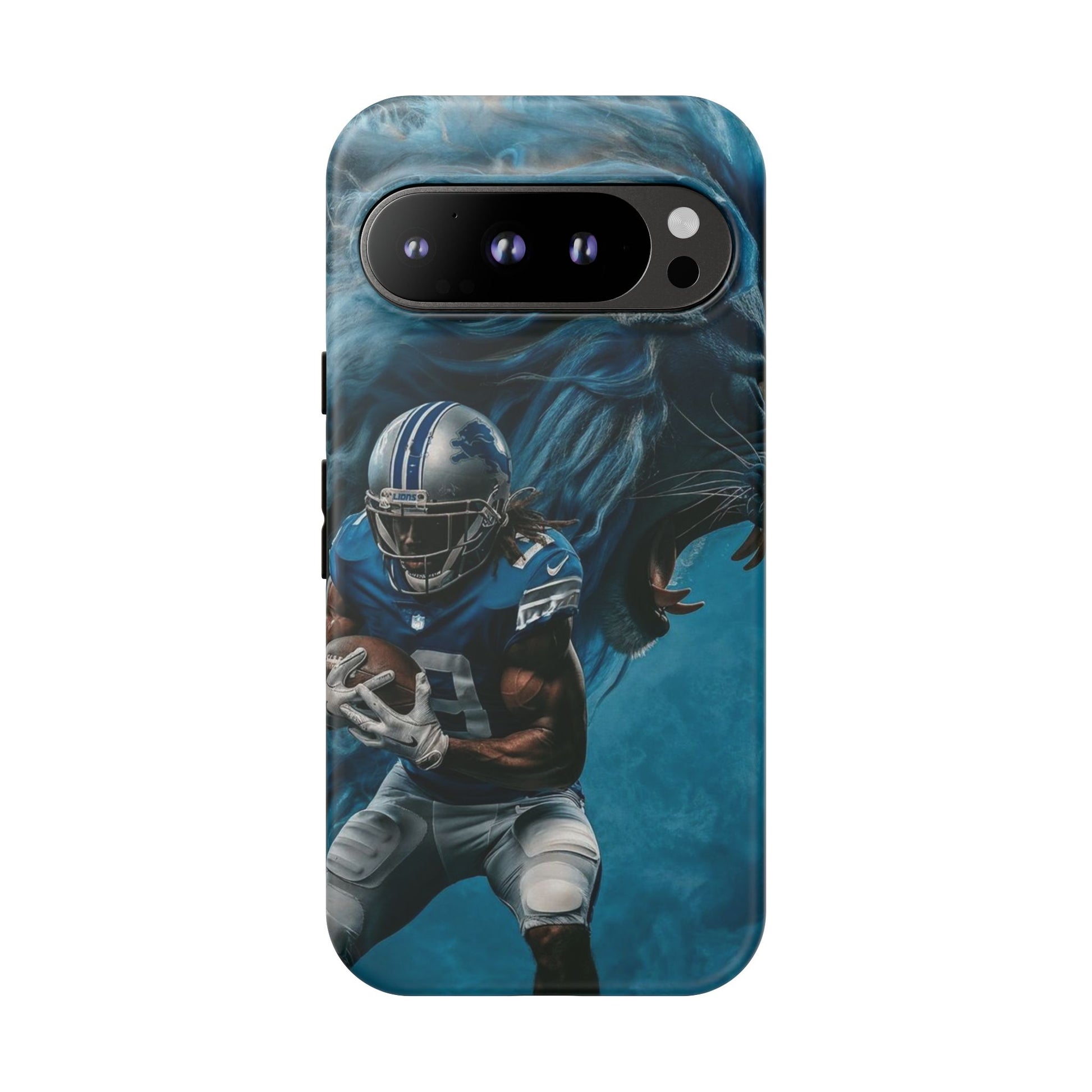Detroit Lions Player Football Phone Case, Tough Cases for iPhones, Samsung, and Pixel