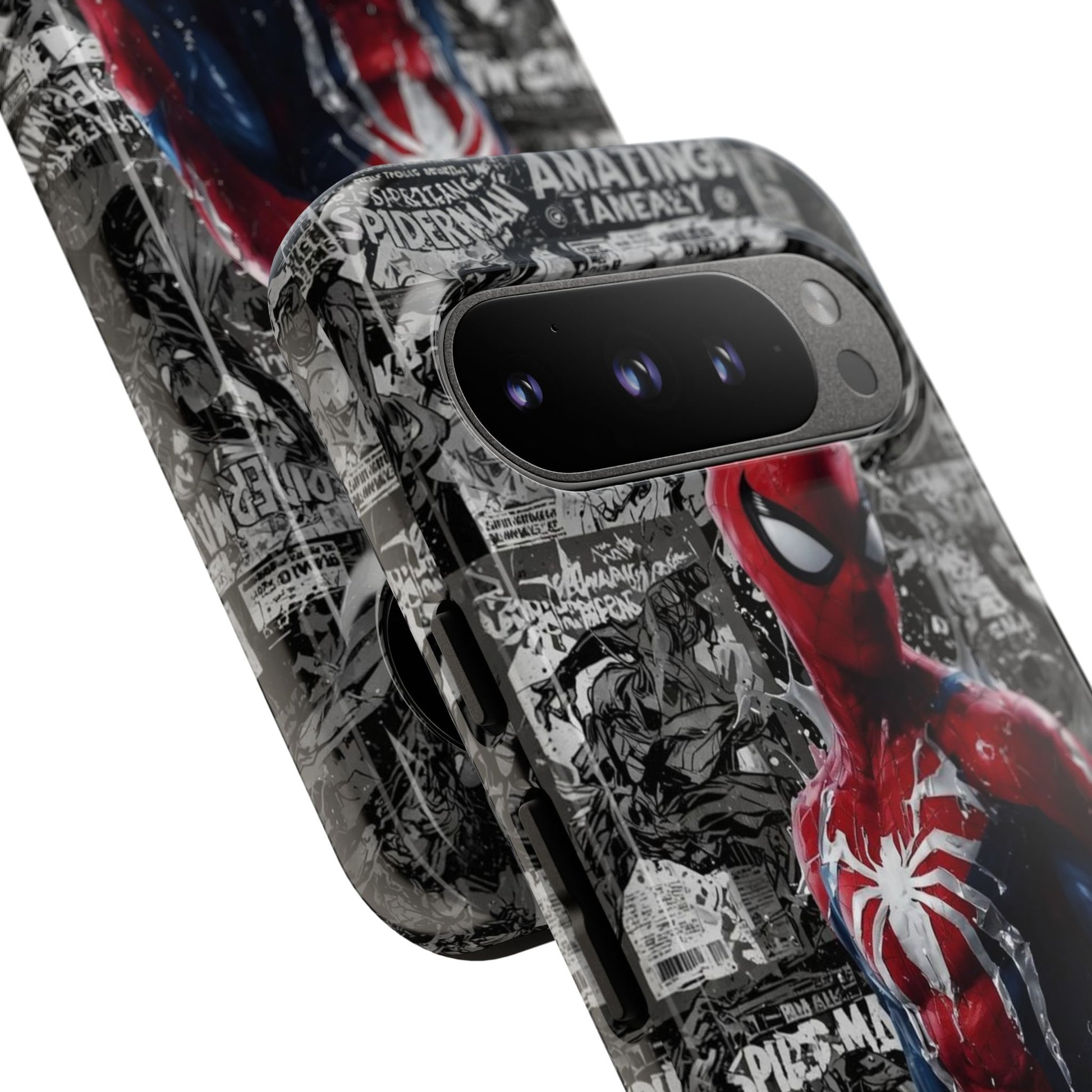 Spiderman Phone Case, Tough Cases for iPhones, Samsung, and Pixel