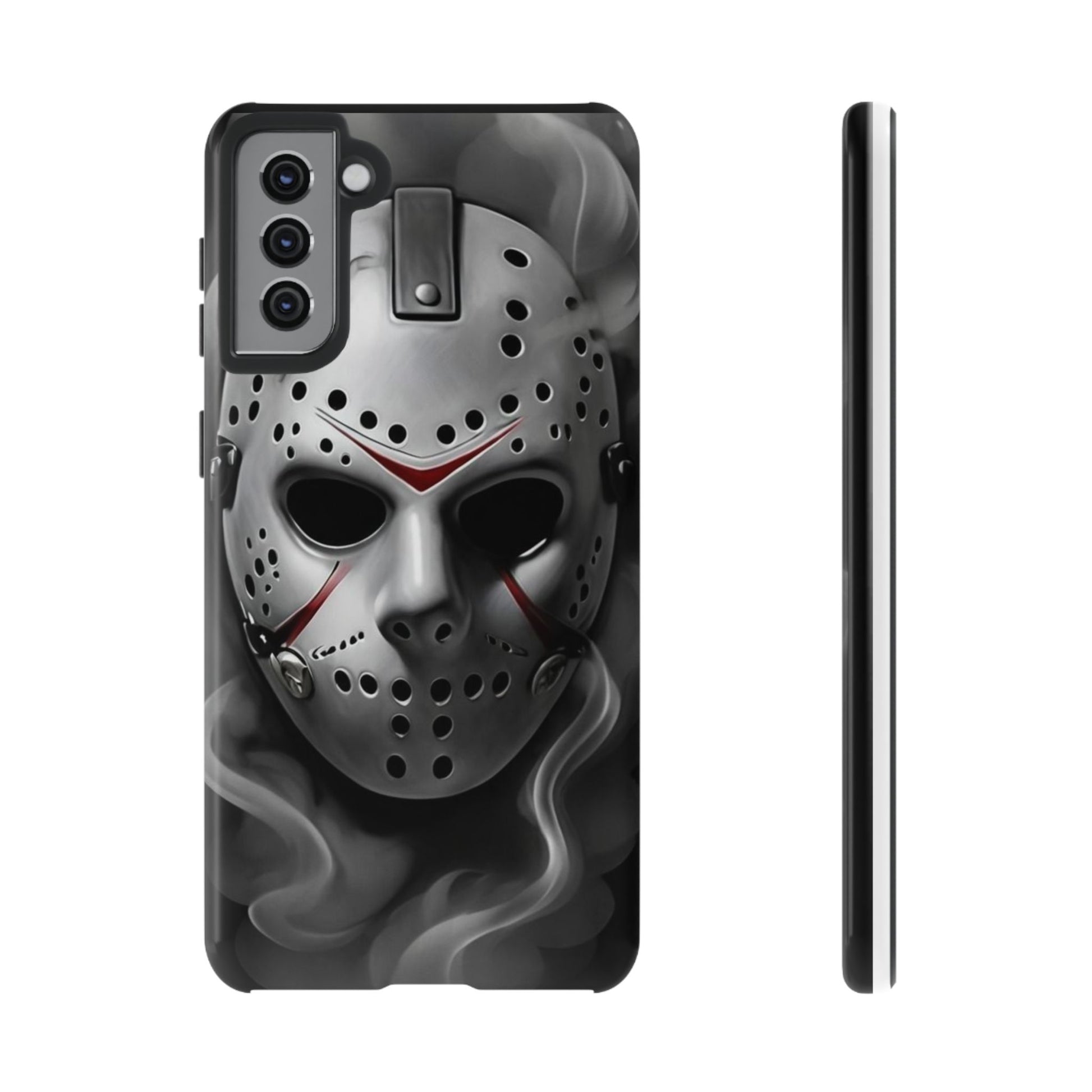 Friday the 13th Jason's Mask Tough Cases for iPhones, Samsung, and Pixel